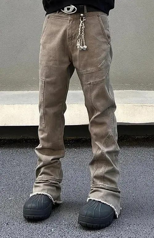 Japanese Brand × Vintage Camouflage Y2K Fashion Baggy Jeans Cargo Pants Size US 30 / EU 46 - 1 Thumbnail