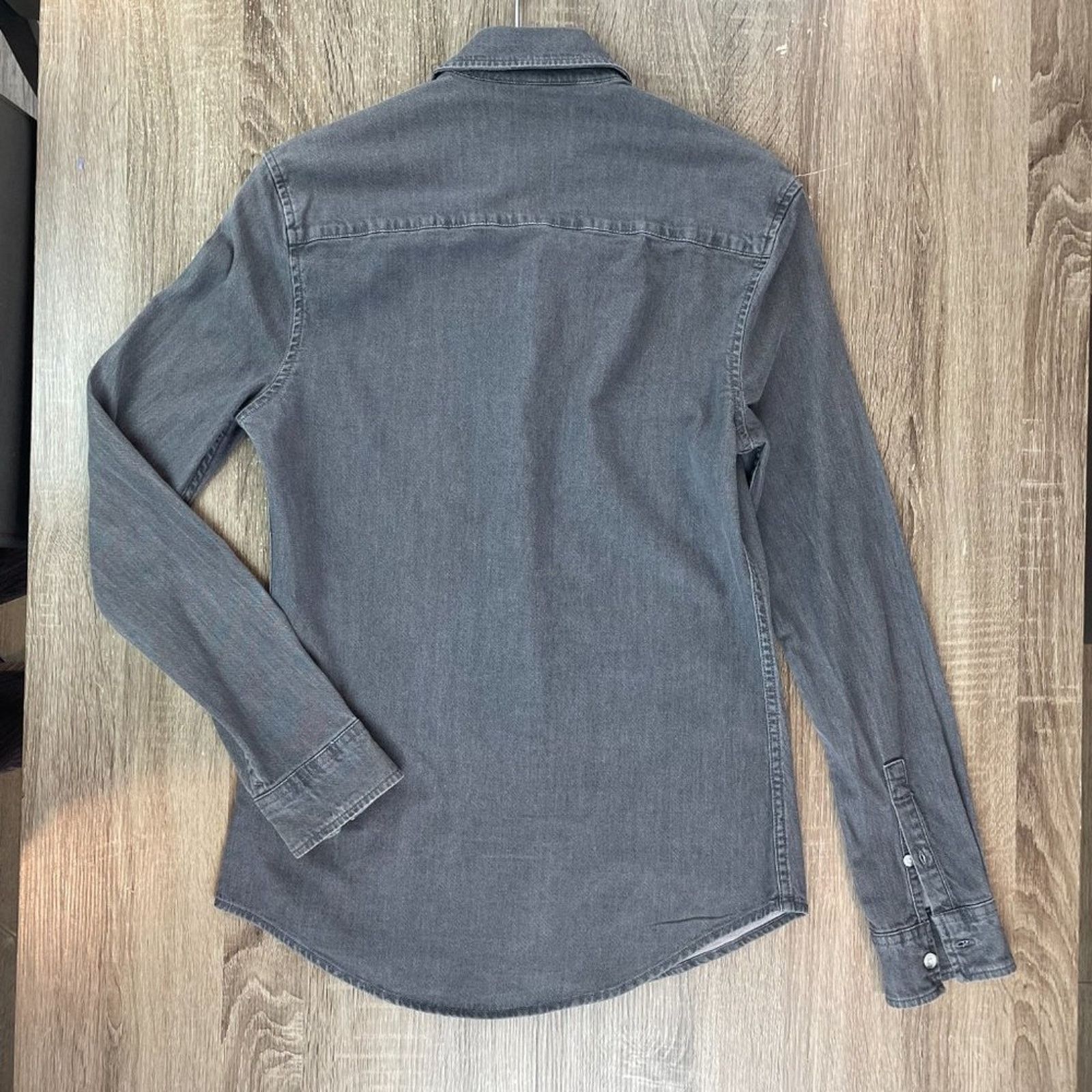 Topman Topman Denim Button Down Size US S / EU 44-46 / 1 - 3 Thumbnail