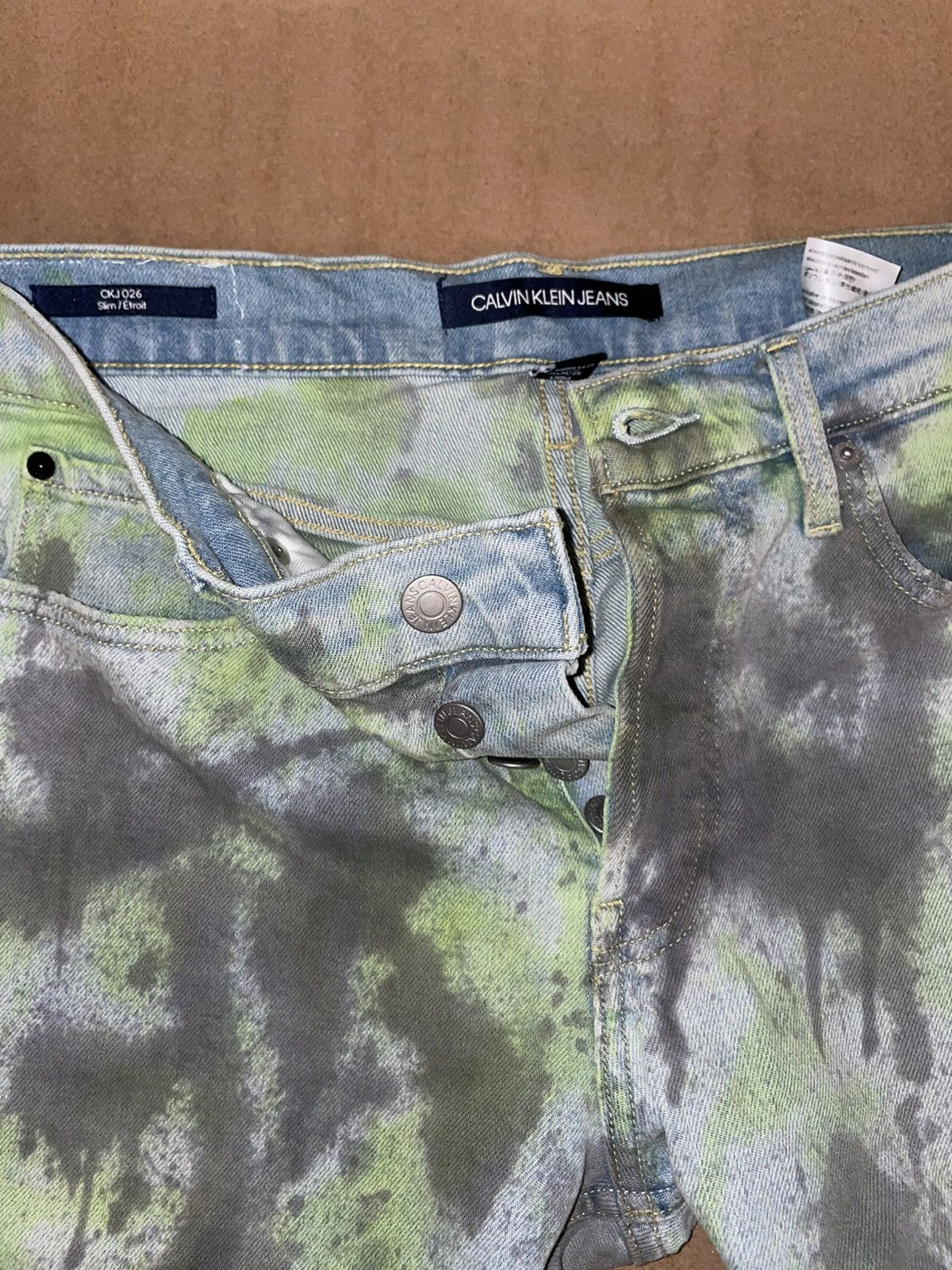 Calvin Klein Calvin Klein tie dye jeans Size US 30 / EU 46 - 3 Thumbnail