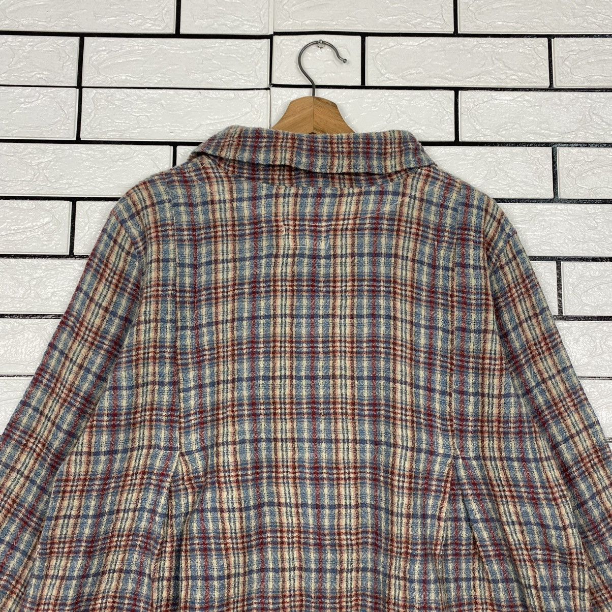 Japanese Brand 🔥VINTAGE OVERSIZE JACKET TARTAN KAPITAL JAPAN Size US M / EU 48-50 / 2 - 10 Thumbnail