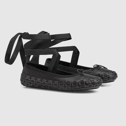 Gucci o1loc1c0226 814545 Gucci Cub3d Ballet Flat in Black Size US 11 / IT 41 - 2 Thumbnail