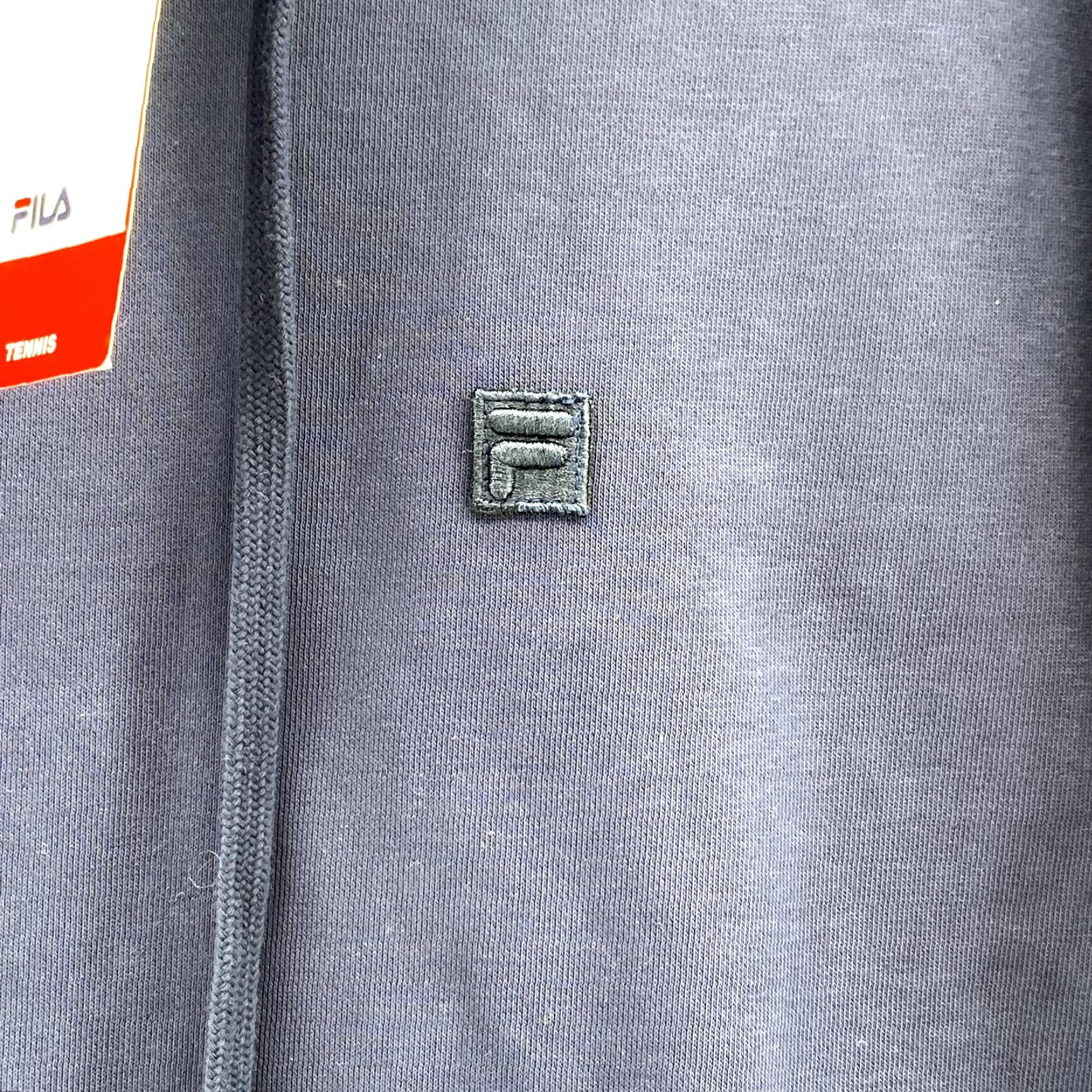 Fila Fila Men's Sweatshirt Hoodie Blue Medium Pullover Tenniscore SAMPLE Sweater NEW Size US M / EU 48-50 / 2 - 4 Thumbnail