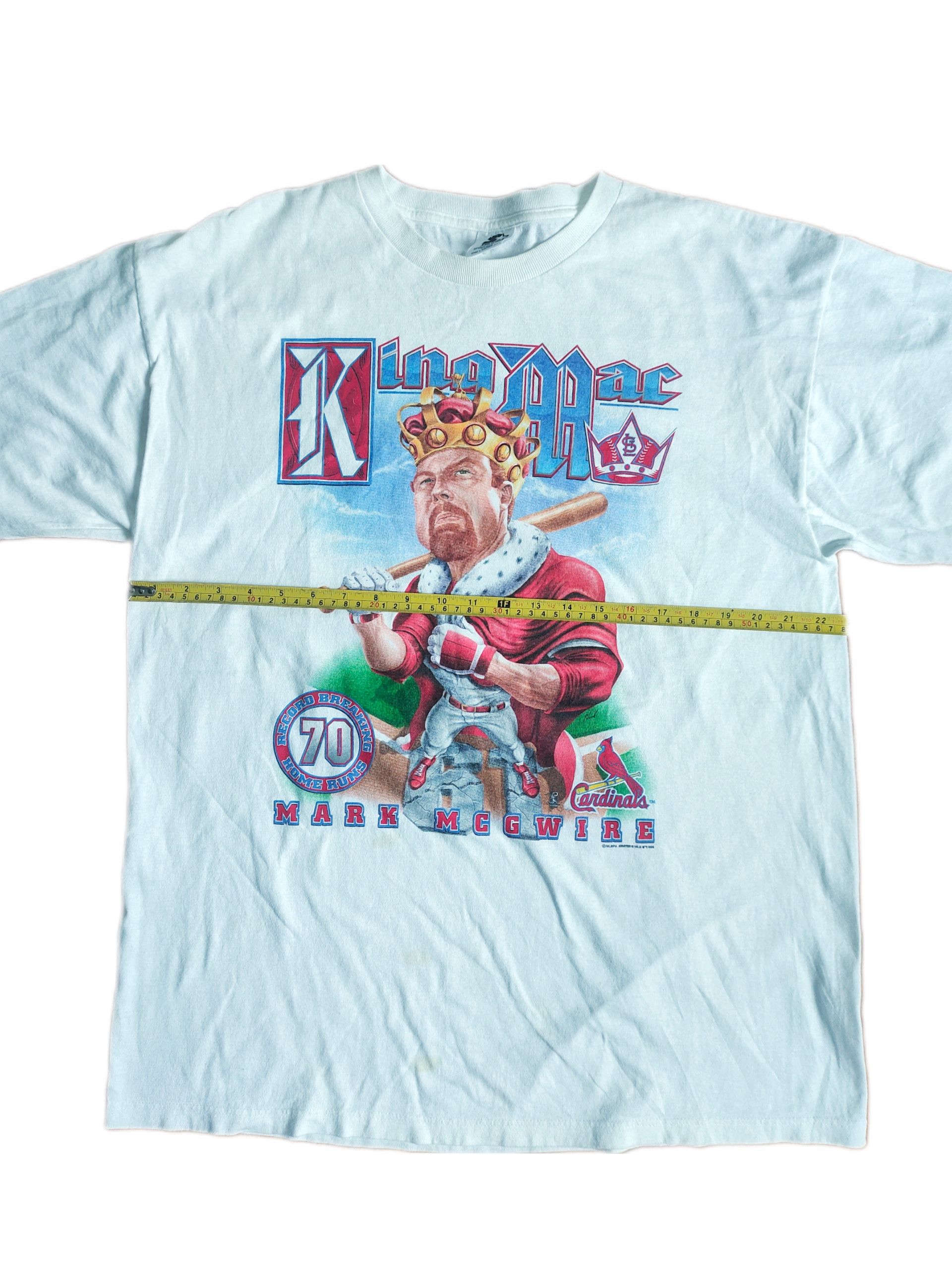 MLB × Starter × Vintage Vintage Mark McGwire "King Mac" 90s T Shirt Size US XL / EU 56 / 4 - 10 Thumbnail