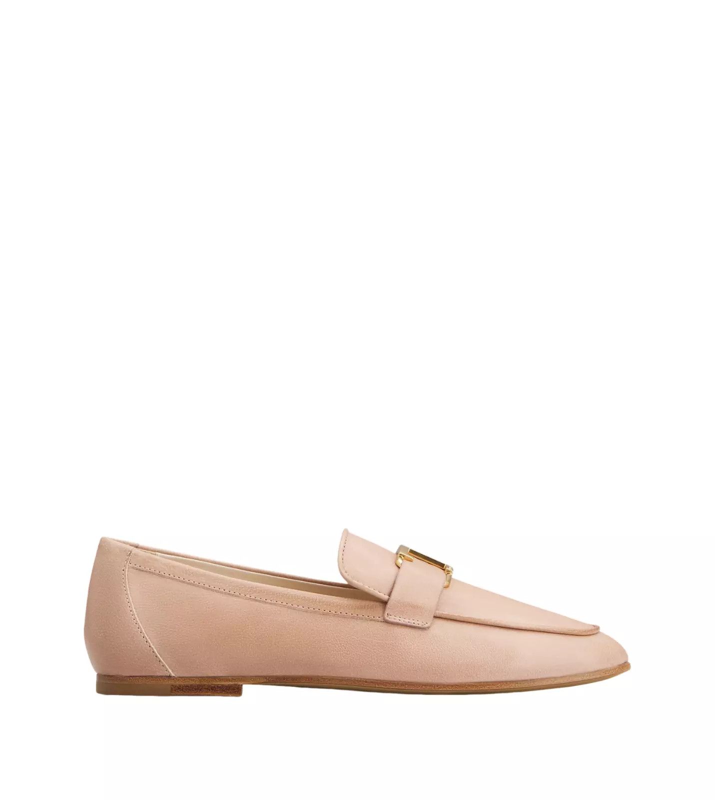 TOD'S T Pink Leather Loafers New Authentic $825
