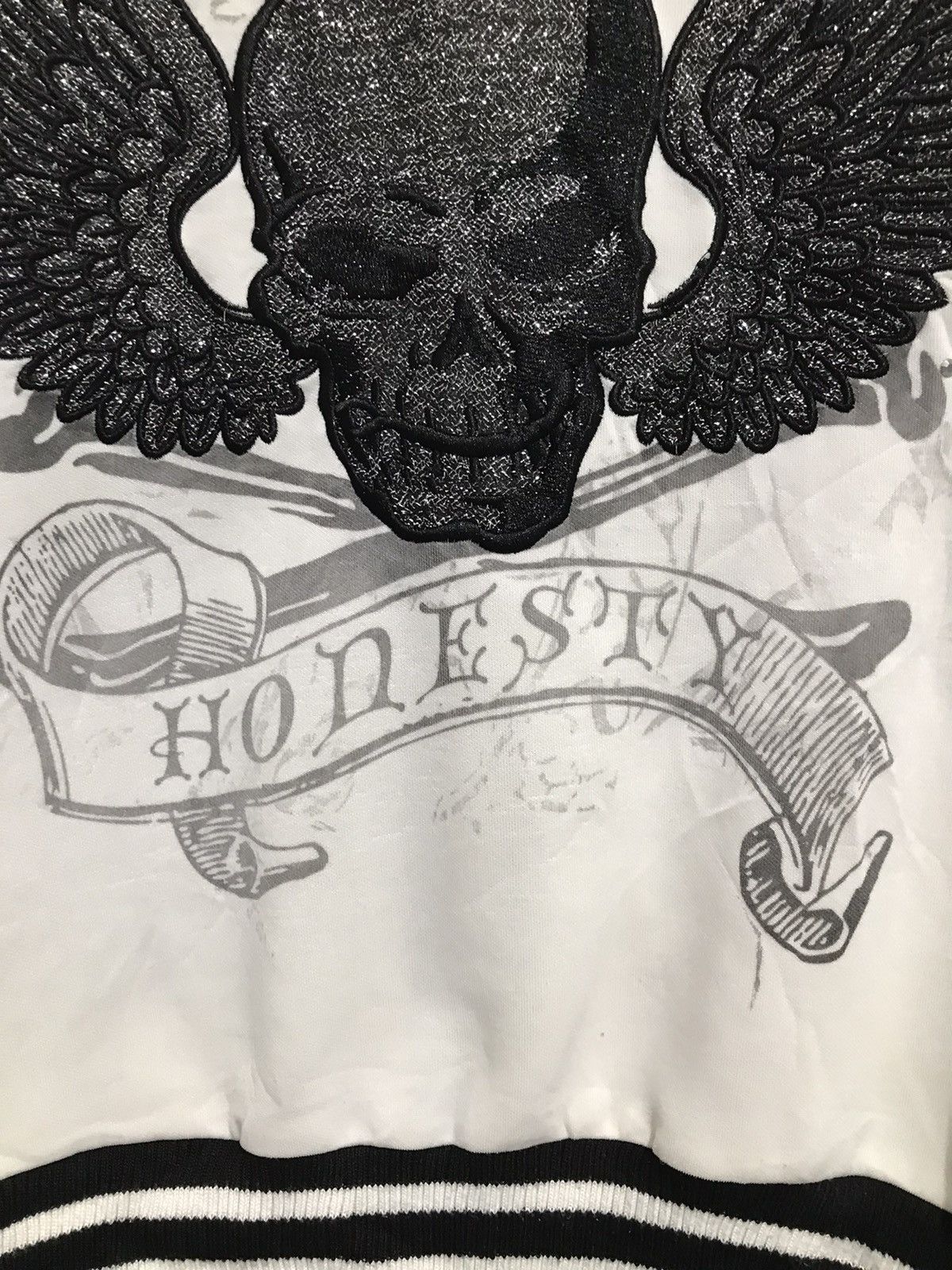 If Six Was Nine Digdeep gothic Skull track jacket y2k style Size US S / EU 44-46 / 1 - 8 Thumbnail