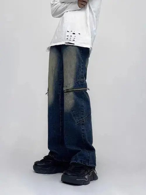 Other Vintaged zip pocket micro-flare jeans Size US 32 / EU 48 - 3 Thumbnail