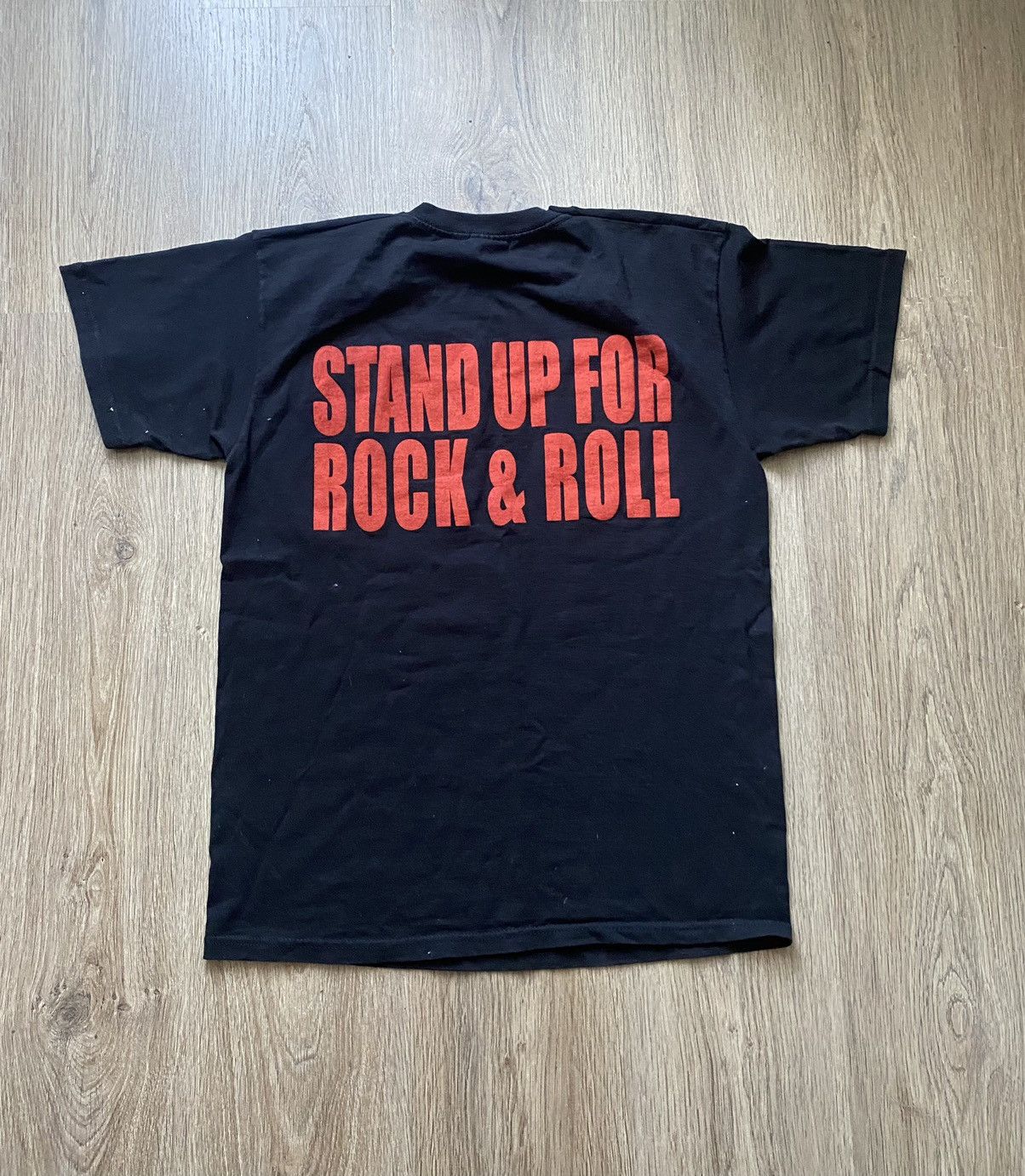 Band Tees × Vintage VINTAGE AIRBOURNE TEE SHIRT STAND UP FOR ROCK&ROLL Size US L / EU 52-54 / 3 - 3 Thumbnail