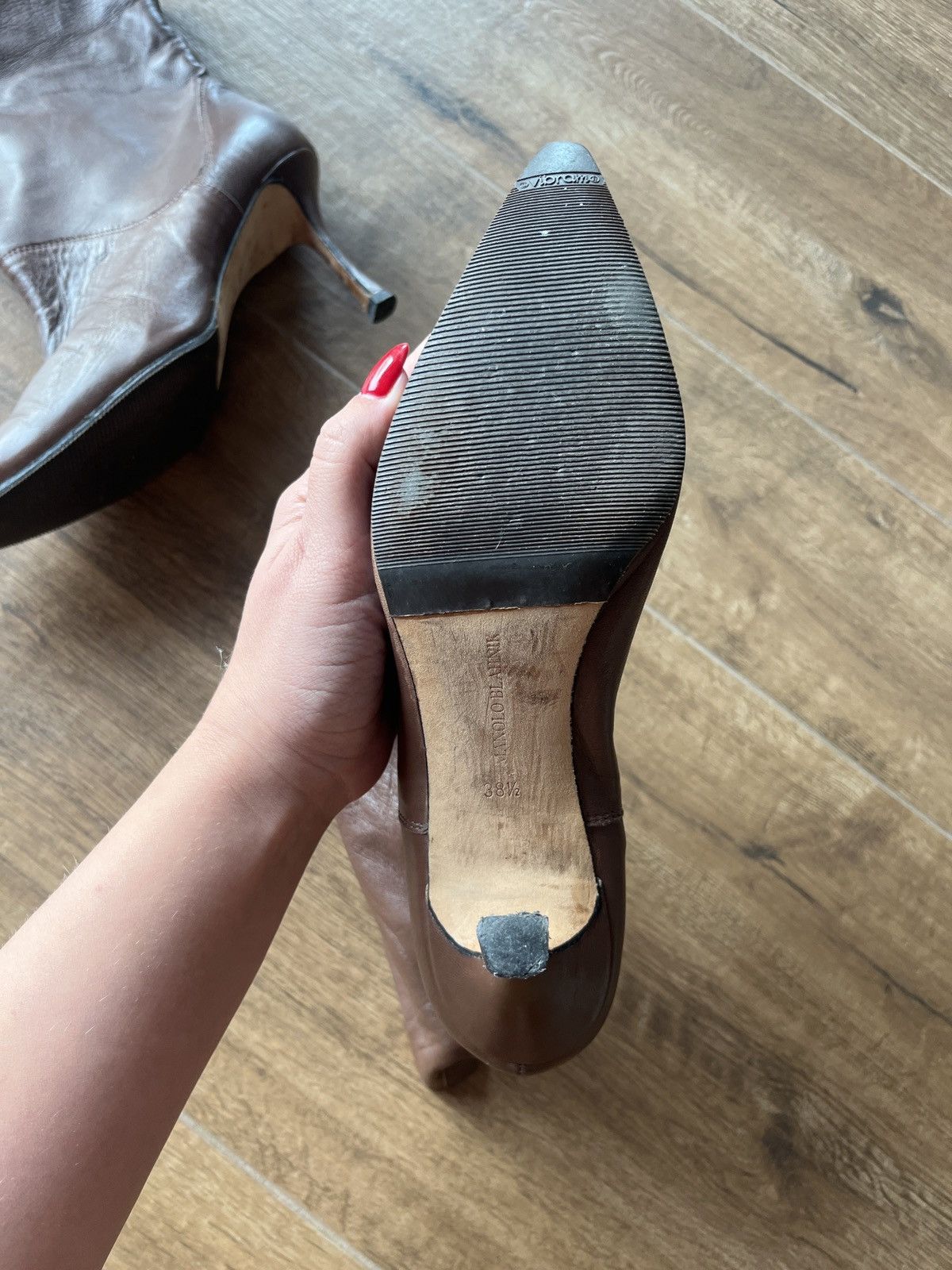 Manolo Blahnik Manolo Blahnik boots, size 38,5 Size US 7.5 / IT 37.5 - 5 Thumbnail