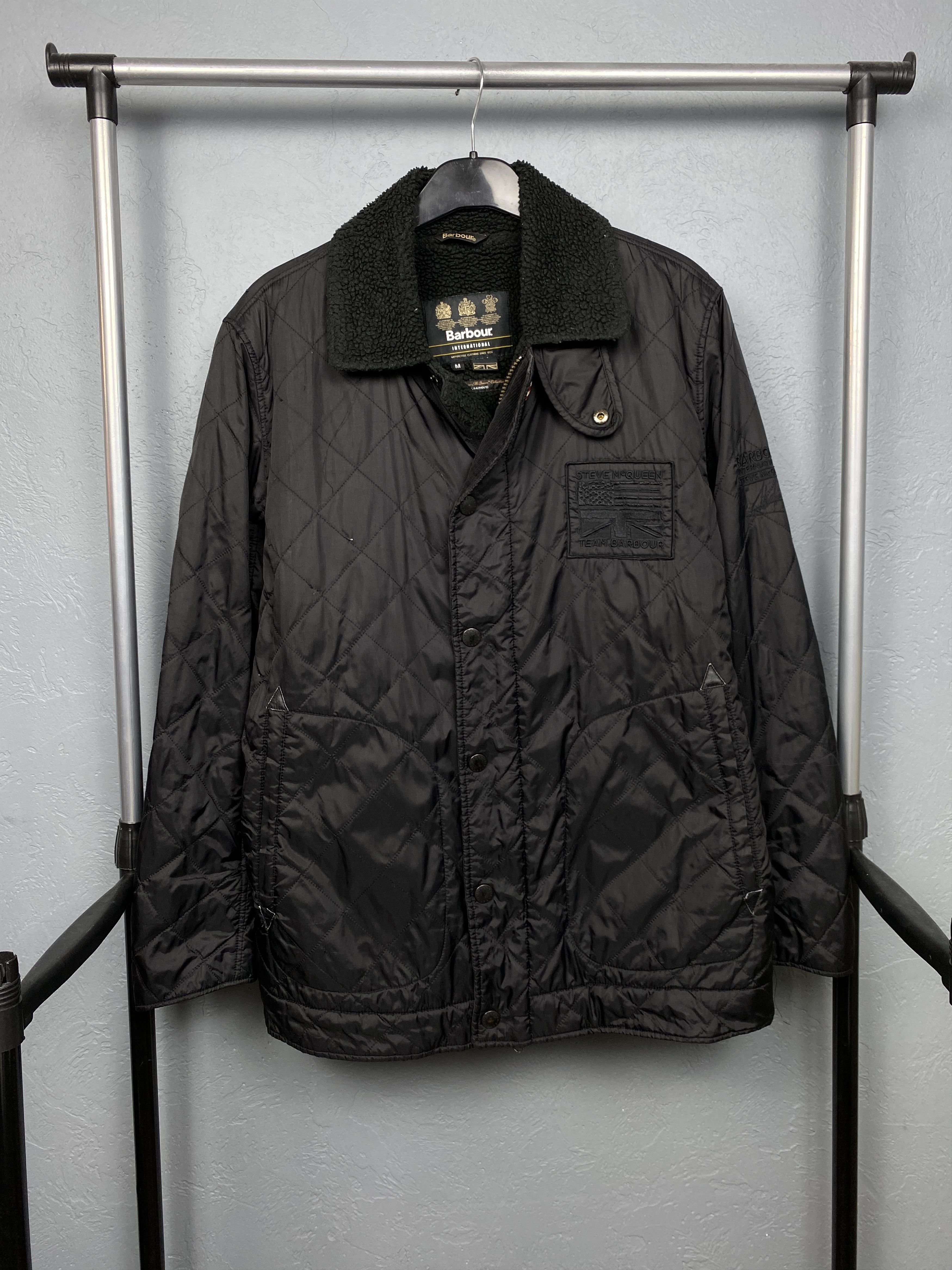 Barbour steve mcqueen quilted jacket best sale