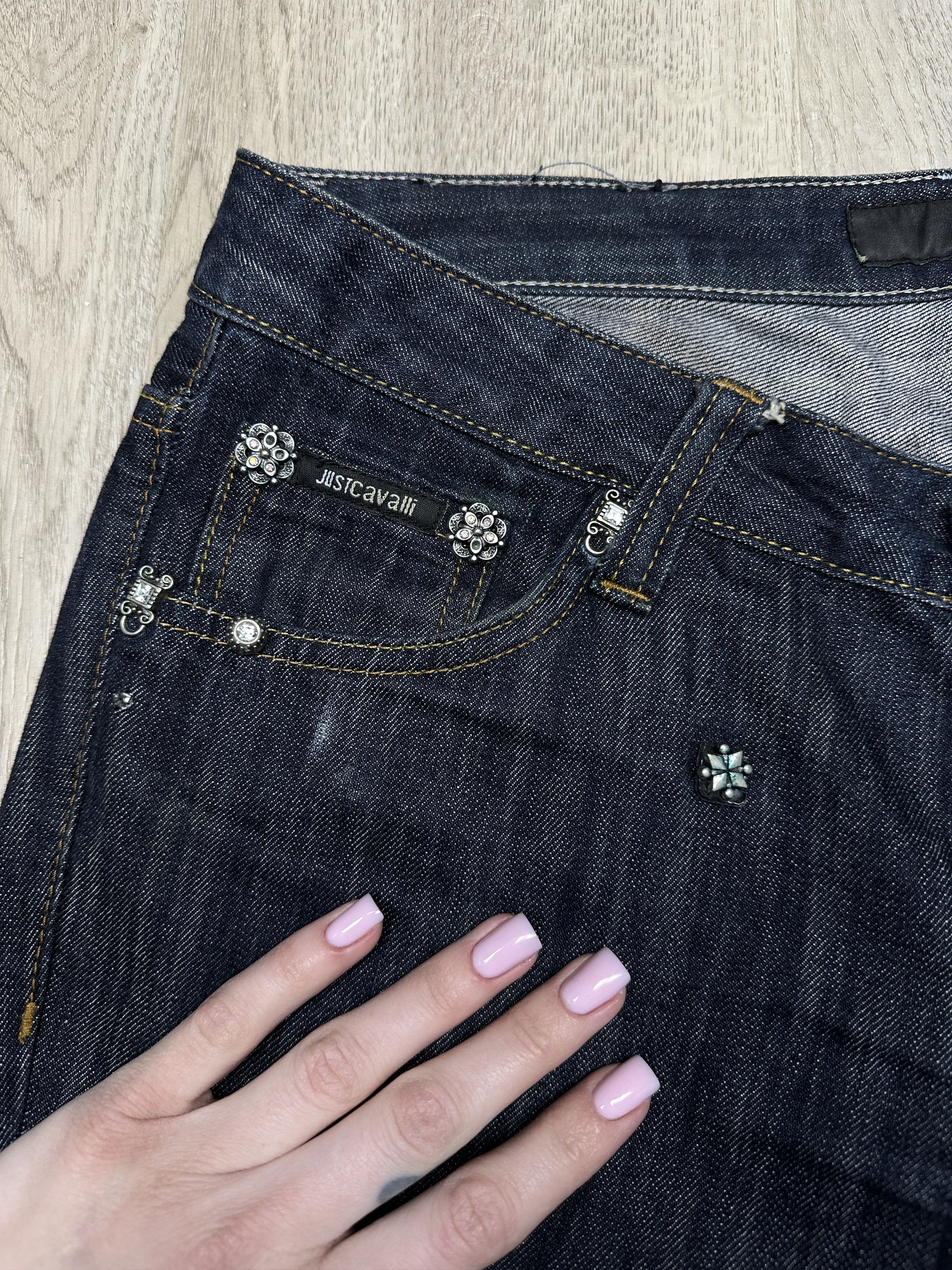Roberto Cavalli Roberto Cavalli Vintage Womens Denim Pants Jeans Size 30" / US 8 / IT 44 - 8 Thumbnail