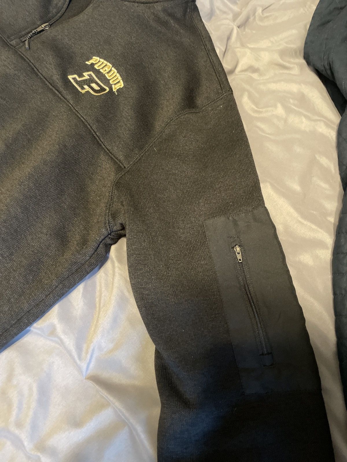 Champion Champion X Purdue Fleece Quarter-Zip Pullover Size US XXL / EU 58 / 5 - 3 Thumbnail