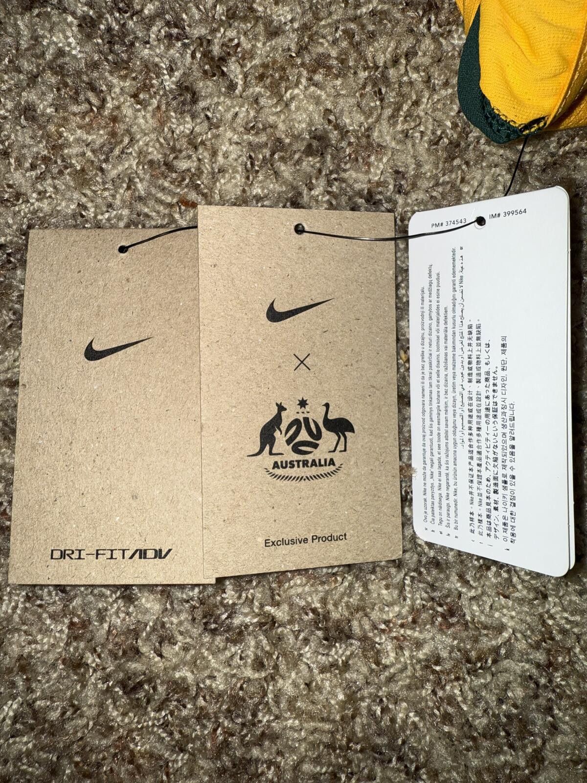 Nike Nike Men’s Dri-Fit ADV Australia 2023 Home Shorts Sample Size US 28 / EU 44 - 9 Thumbnail