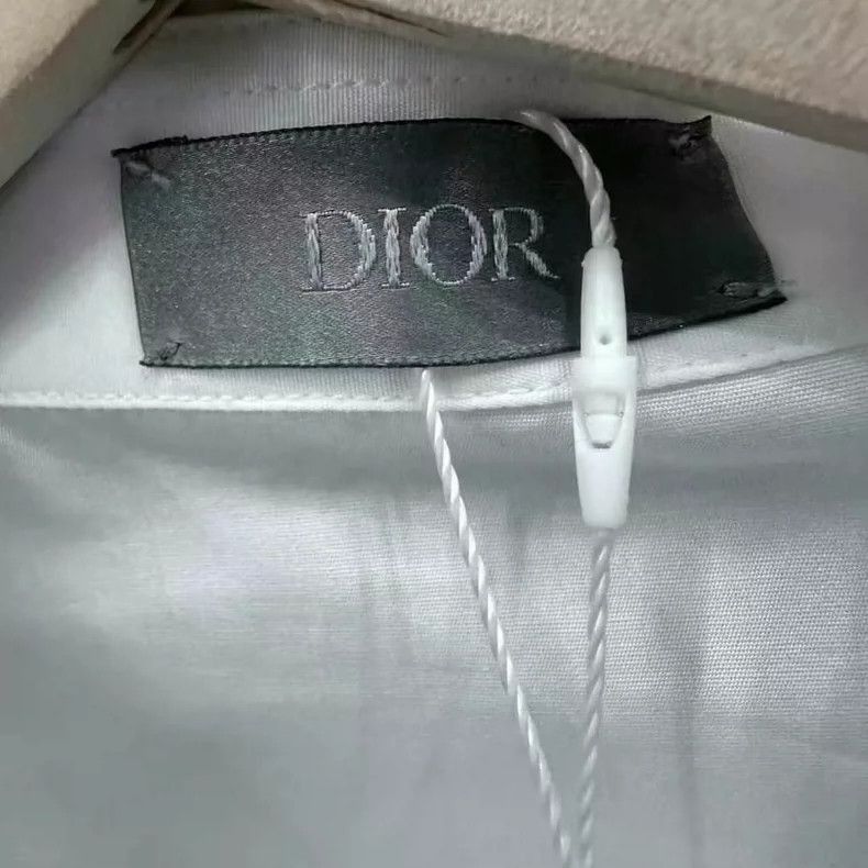 Dior Dior Dior Embroidered Pocket Long Sleeve Shirt-2507 Size US L / EU 52-54 / 3 - 3 Thumbnail
