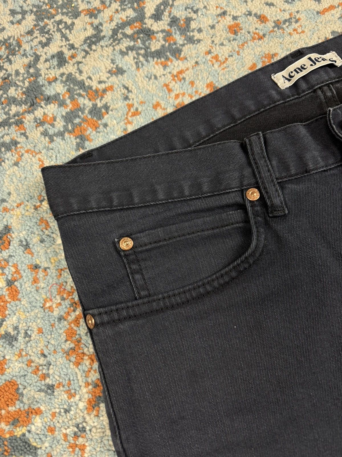 Acne Studios Acne Jeans dick denim shorts navy slim fit essential basic Size US 31 - 7 Thumbnail