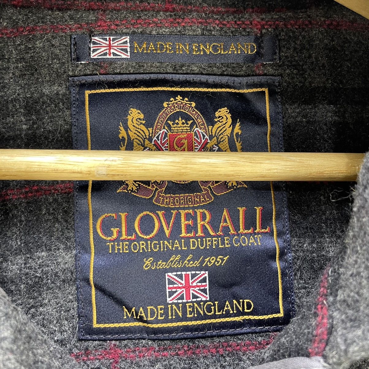 Designer × Gloverall 💥Vintage Gloverall Duffle Made In England Wool Warm Jacket Size US M / EU 48-50 / 2 - 4 Thumbnail