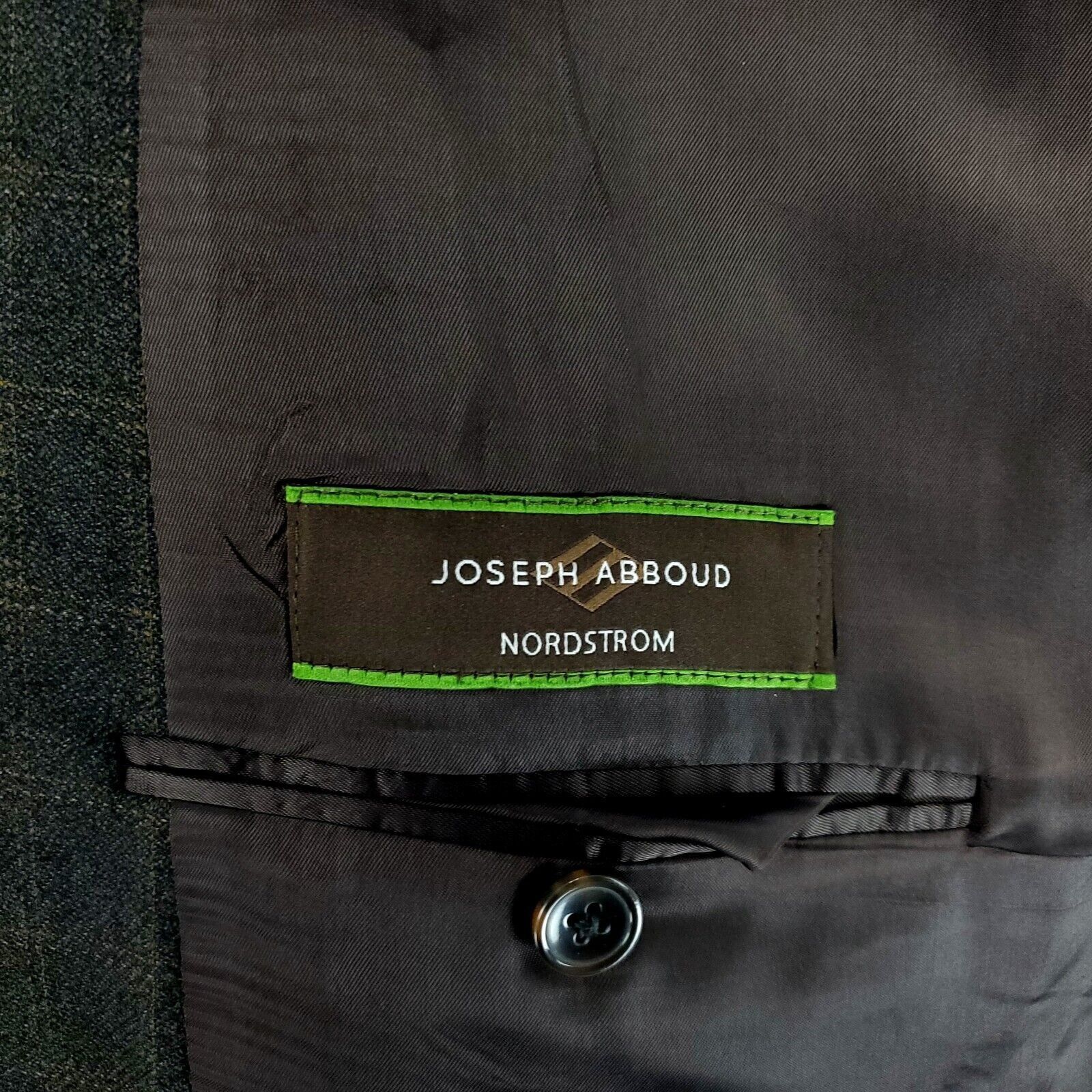 Joseph Abboud Joseph Abboud Nordstrom Tweed Wool 3 Button Sport Coat 48L B Size 48L - 7 Thumbnail
