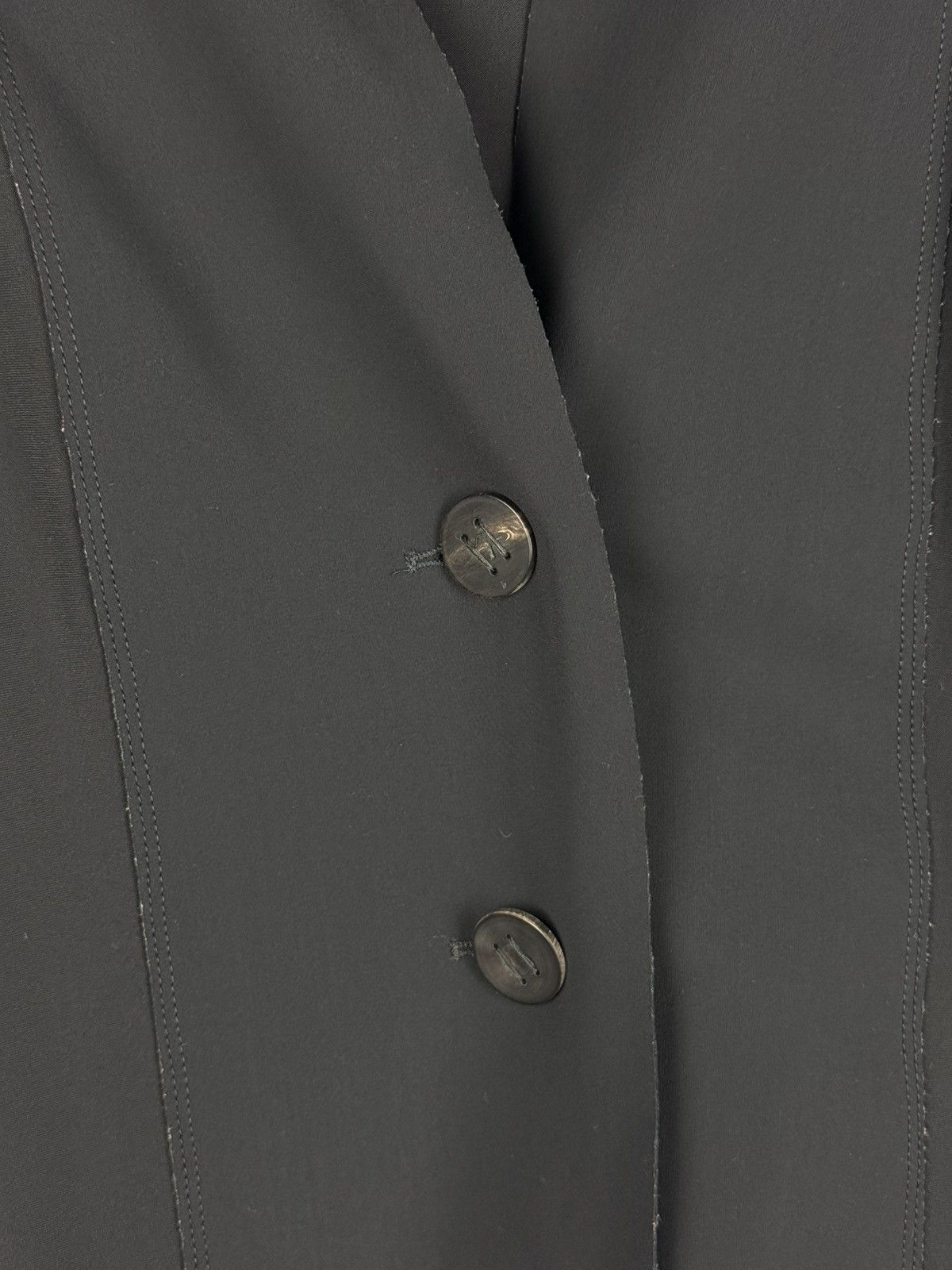 Marithe + Francois Girbaud Girbaud Cravatatakiller Avant-garde Nylon Blazer Jacket Size XL / US 12-14 / IT 48-50 - 9 Thumbnail