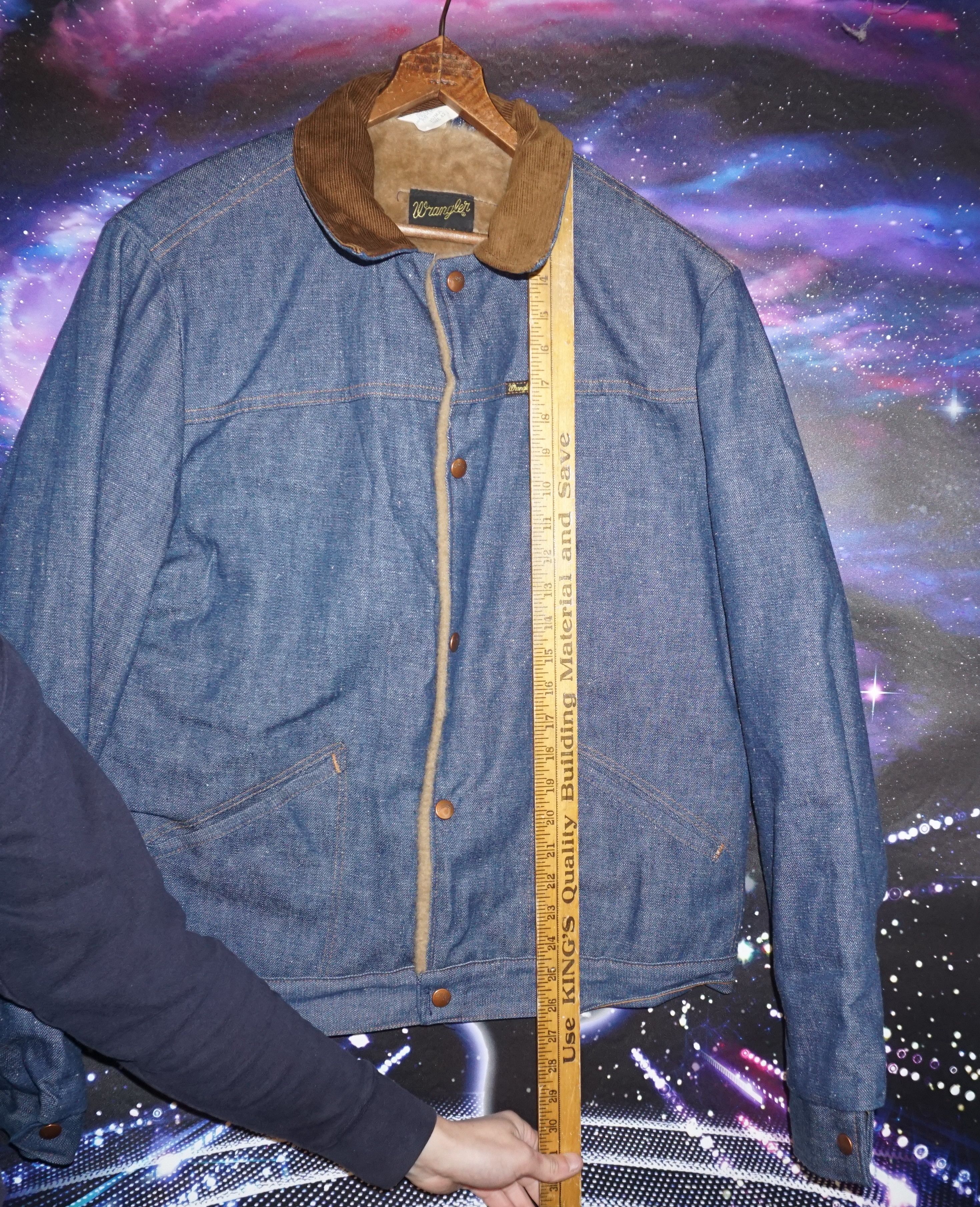 Vintage × Wrangler Vintage 70s Wrangler Lined Denim Jacket 257MJL Size US L / EU 52-54 / 3 - 4 Thumbnail