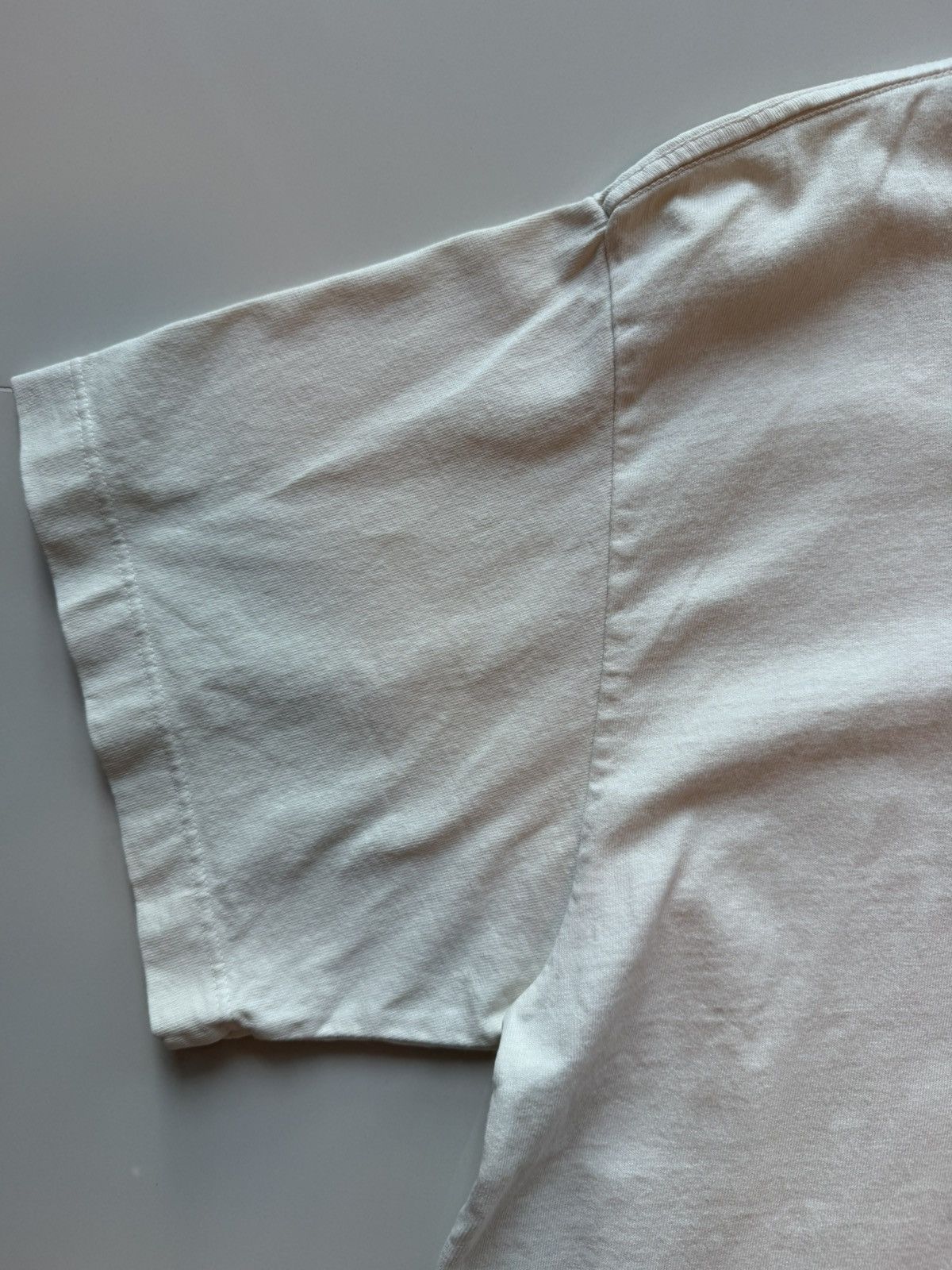 Satoshi Nakamoto Cream White T-Shirt Size US XL / EU 56 / 4 - 4 Thumbnail