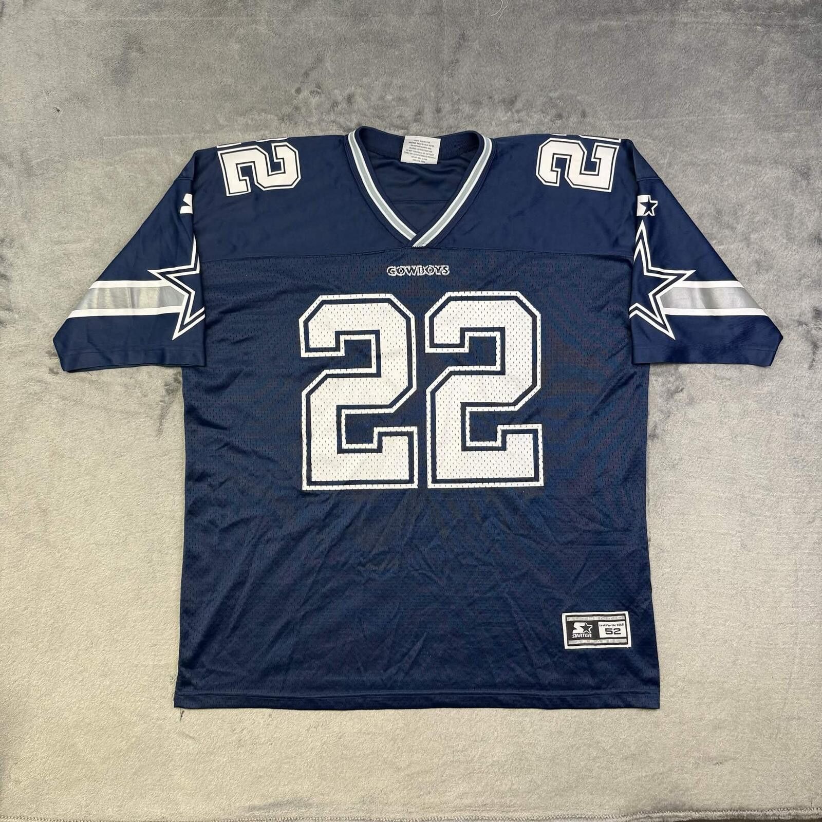 Starter Starter Vintage Dallas Cowboys Emmitt Smith #22 Jersey Size ONE SIZE - 1 Thumbnail