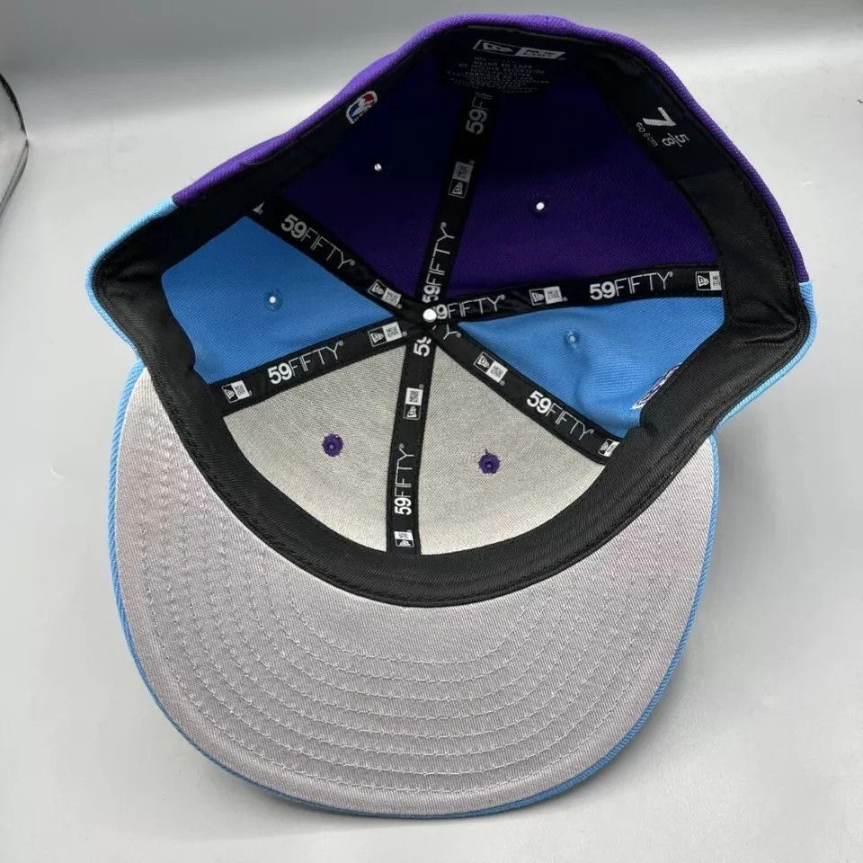 New Era Los Angeles LA Lakers Hat Men 7 5/8 59Fifty New Era Fitted Size ONE SIZE - 7 Thumbnail