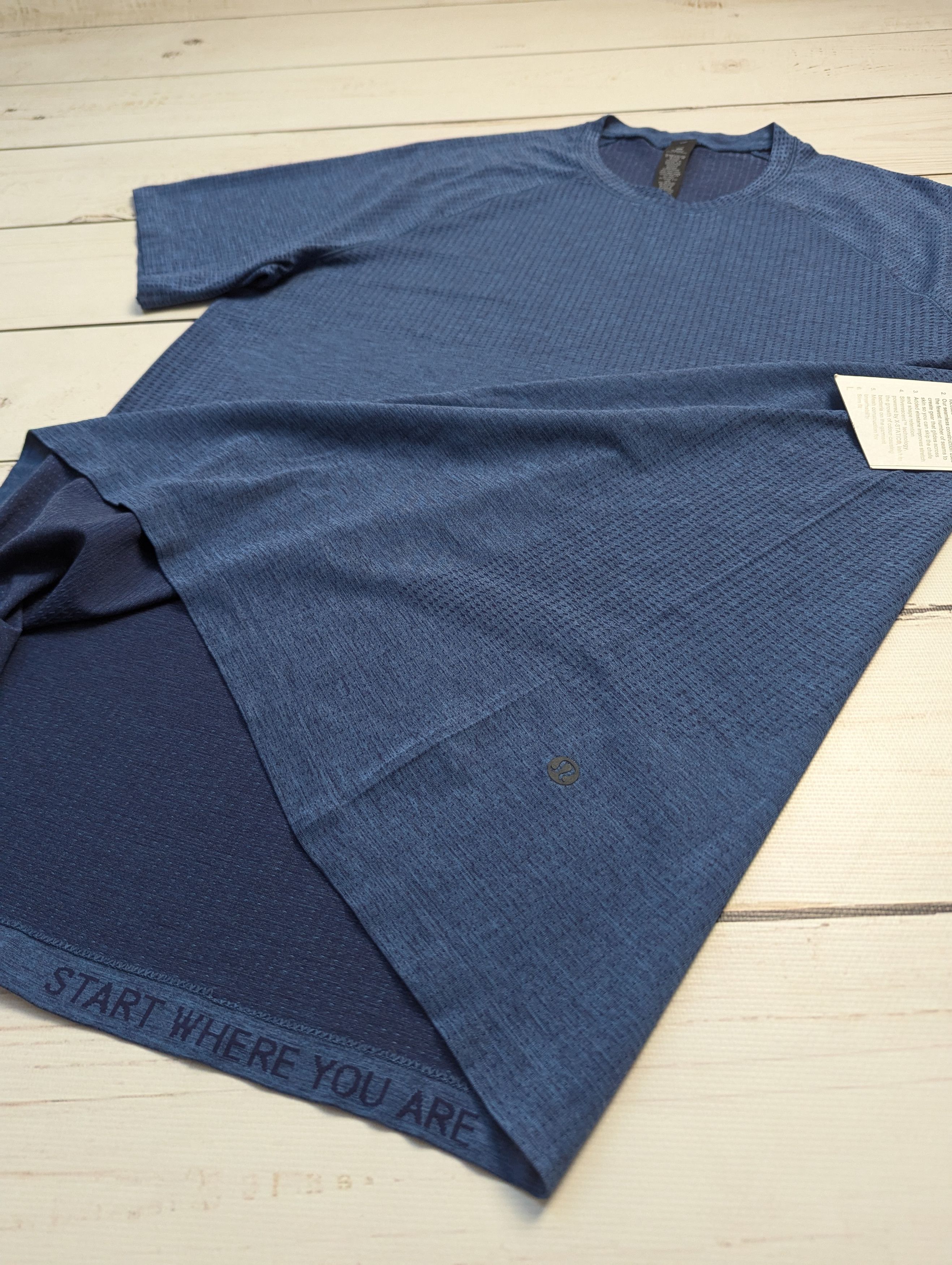Lululemon Lululemon Metal Tech Vent Short Sleeve Large Size US L / EU 52-54 / 3 - 6 Thumbnail