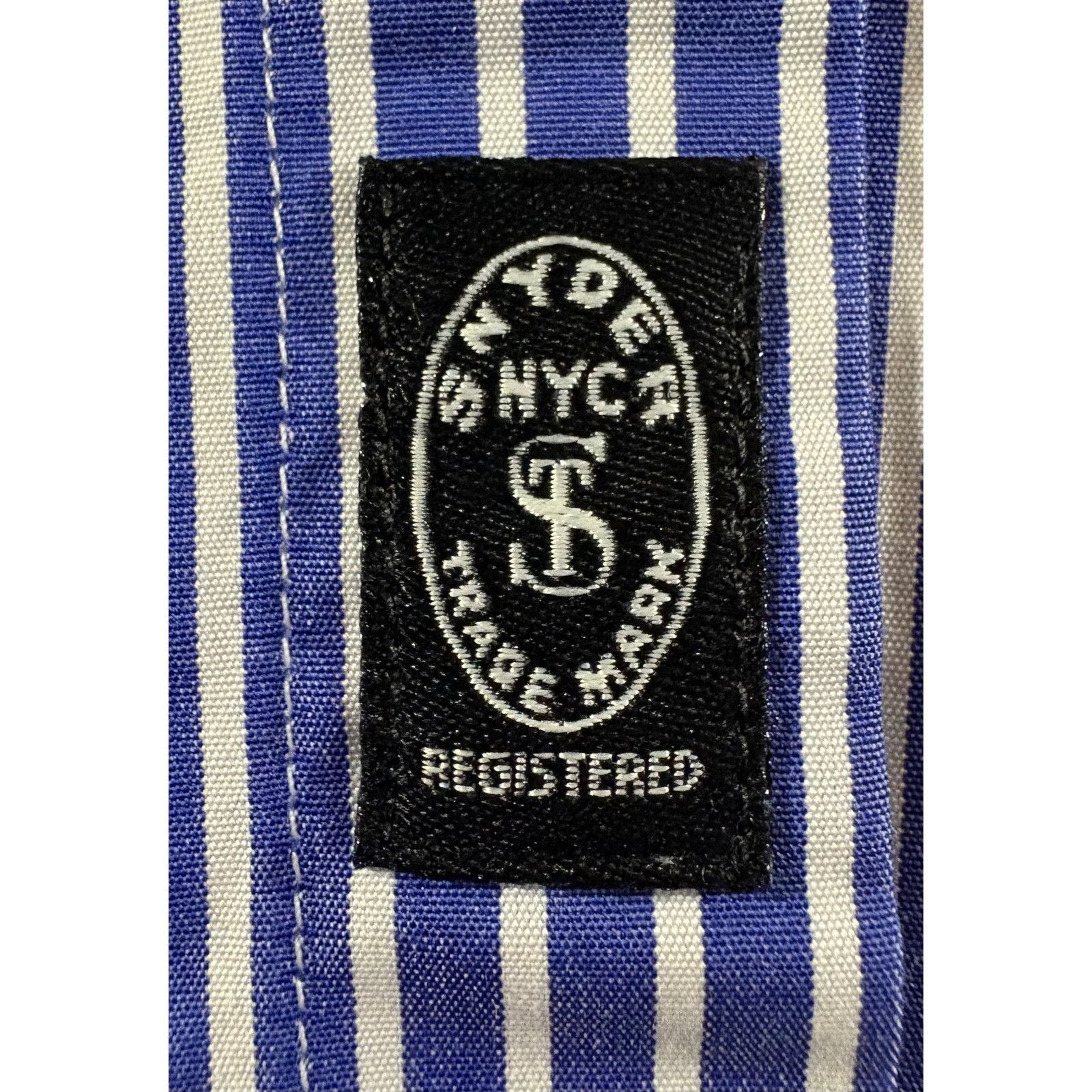 Todd Snyder striped dress Shirt Sz Medium color Purple white