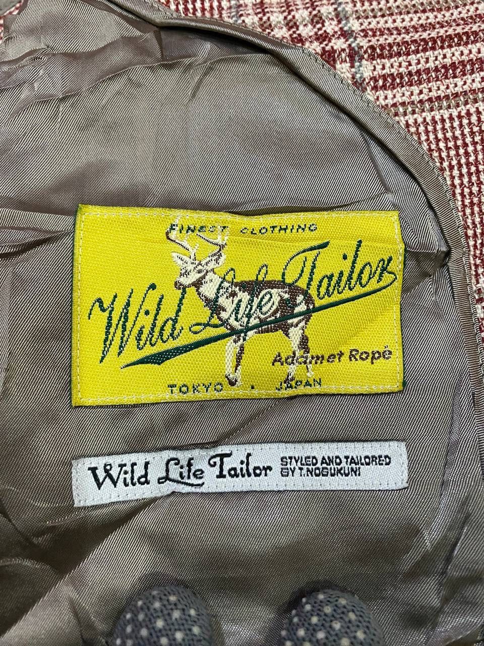 ADAM ET ROPE × Vintage Vintage Wild Life Tailor Carlo Barbara Men Blazer Size US S / EU 44-46 / 1 - 5 Thumbnail