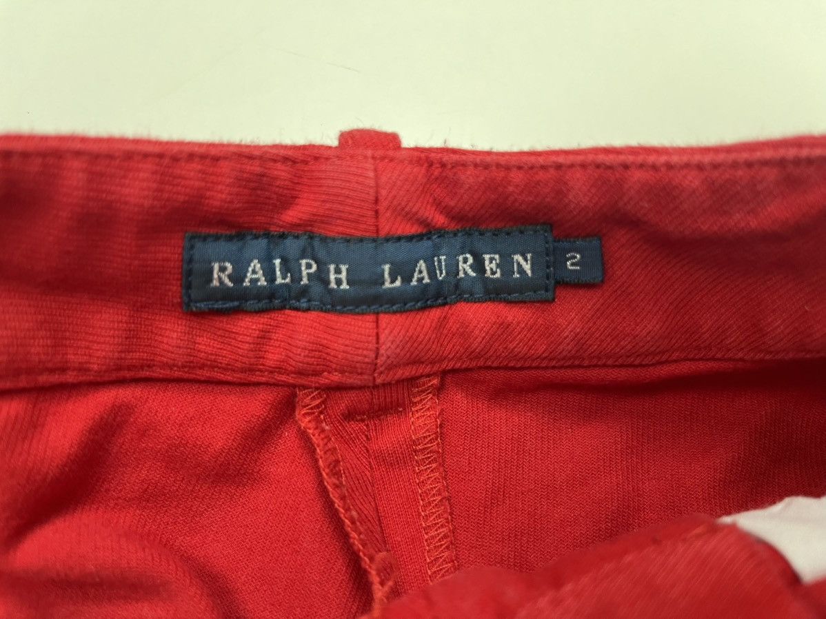 Ralph Lauren Ralph Lauren pants red vintage horse velvet rider Size 26" / US 2 / IT 38 - 5 Thumbnail