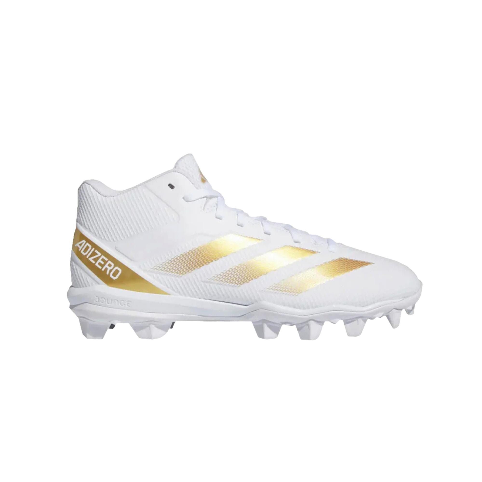 Adidas Adizero Impact .2 MD White / Gold IF5106 Size US 11 / EU 44 - 1 Thumbnail