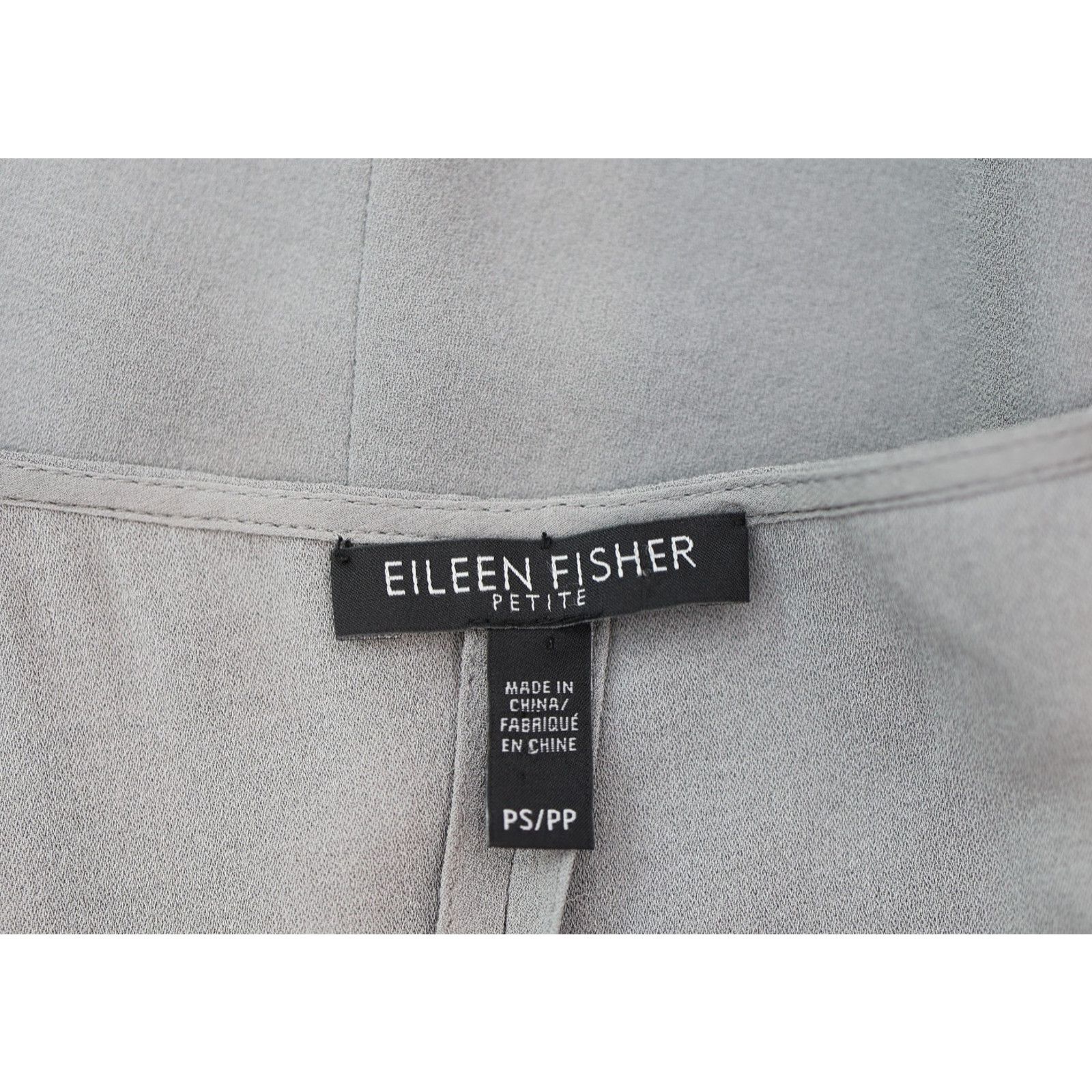 Eileen Fisher EILEEN FISHER Silk Asymmetrical Hem Tank Top Shirt Size PS Size S / US 4 / IT 40 - 3 Thumbnail