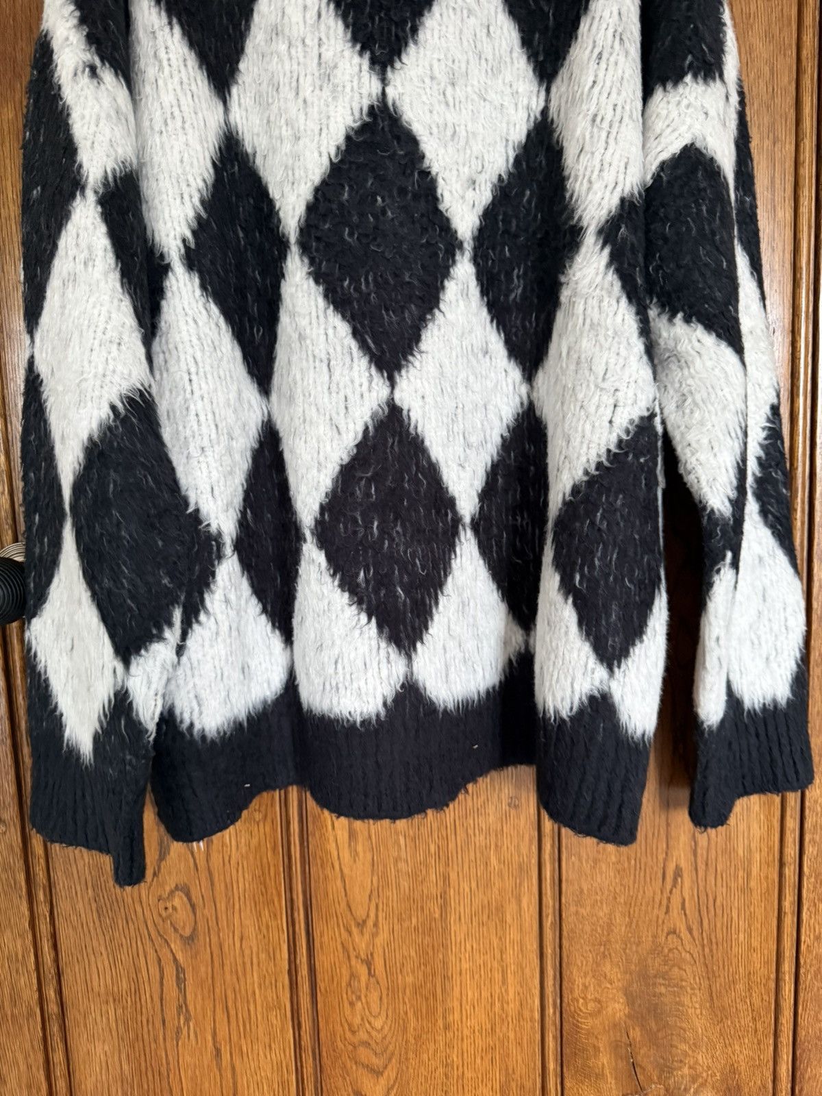 Celine $1.6k 🤑 SS23 Celine black white surfer sweater Hedi L Size US L / EU 52-54 / 3 - 18 Thumbnail