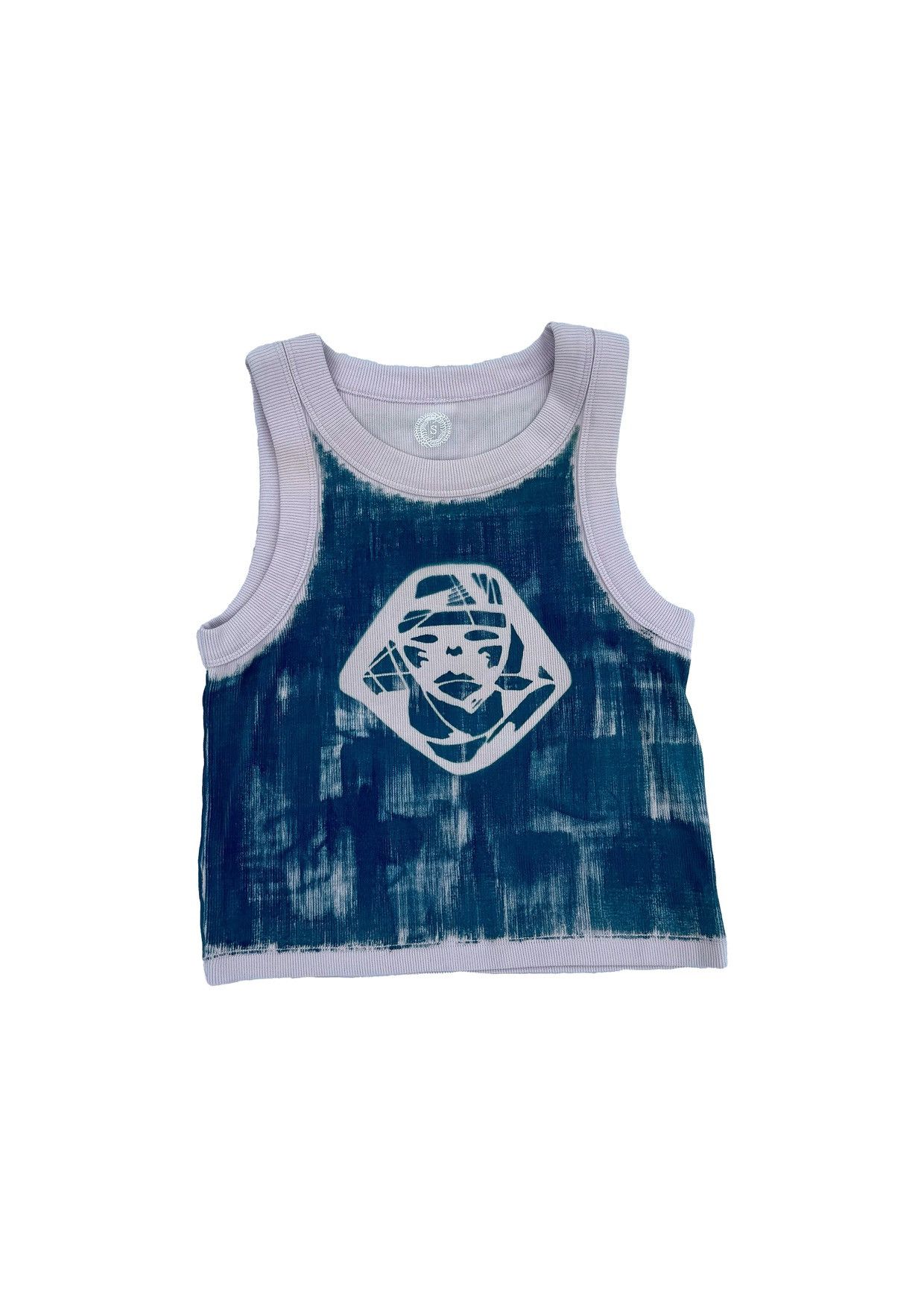 Designer GEKIDO.WORLD CYANOTYPE MONKE VEST Size S / US 4 / IT 40 - 1 Thumbnail
