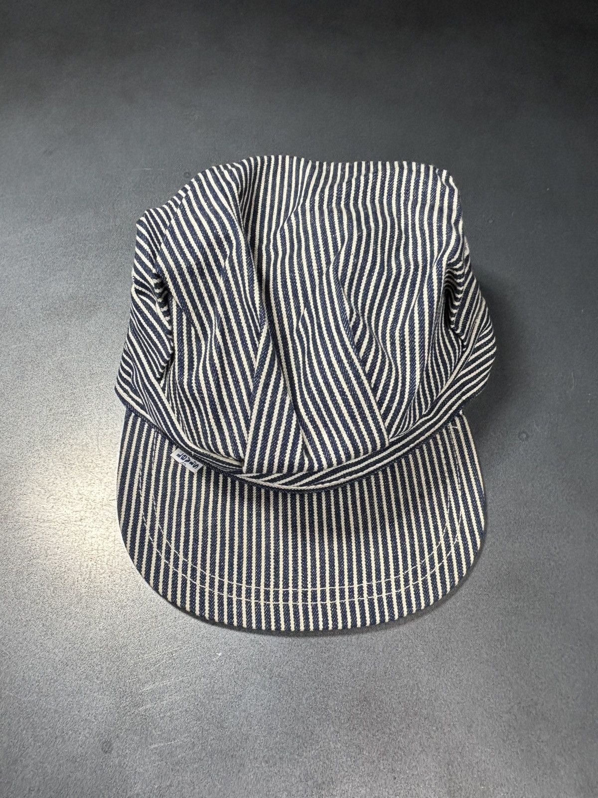 Levi's Vintage Levi's Railway Cap Hickory Stripe White Tab 60s 70s Size ONE SIZE - 3 Thumbnail