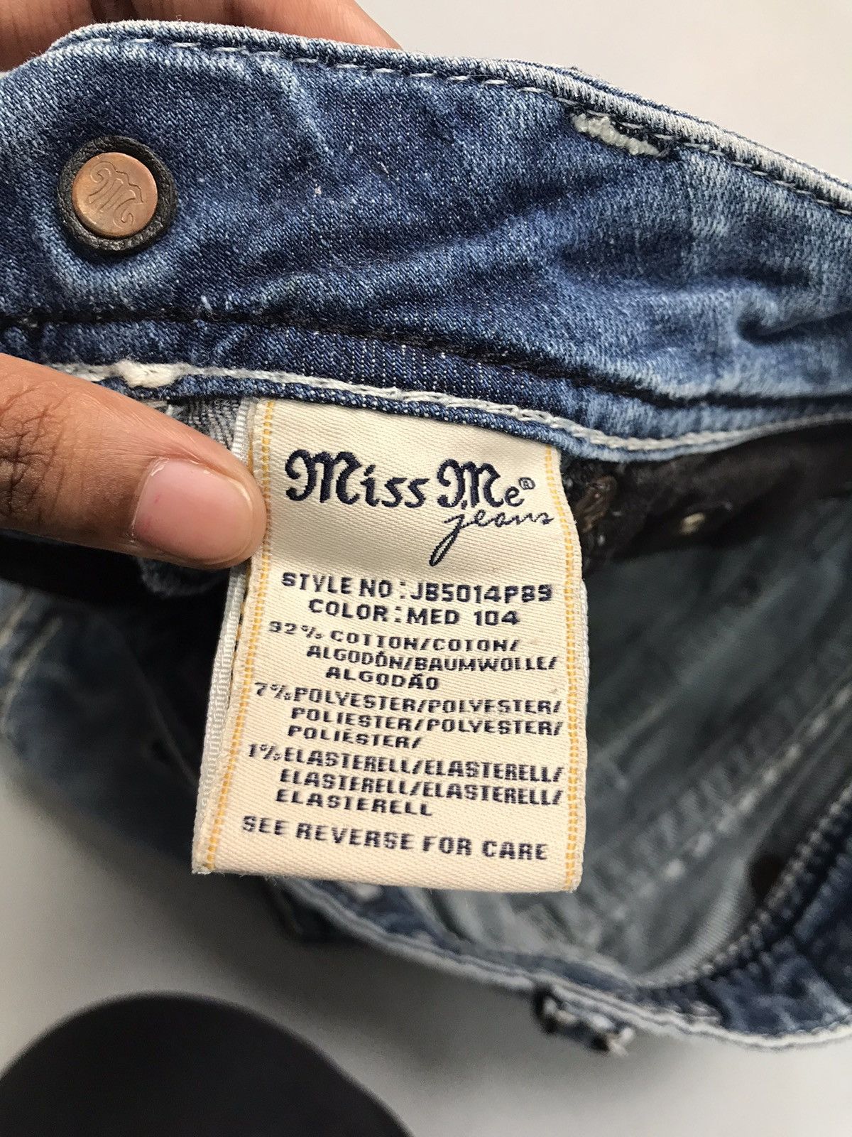 Miss Me Vintage miss me stone mid short Size 30" / US 8 / IT 44 - 8 Thumbnail