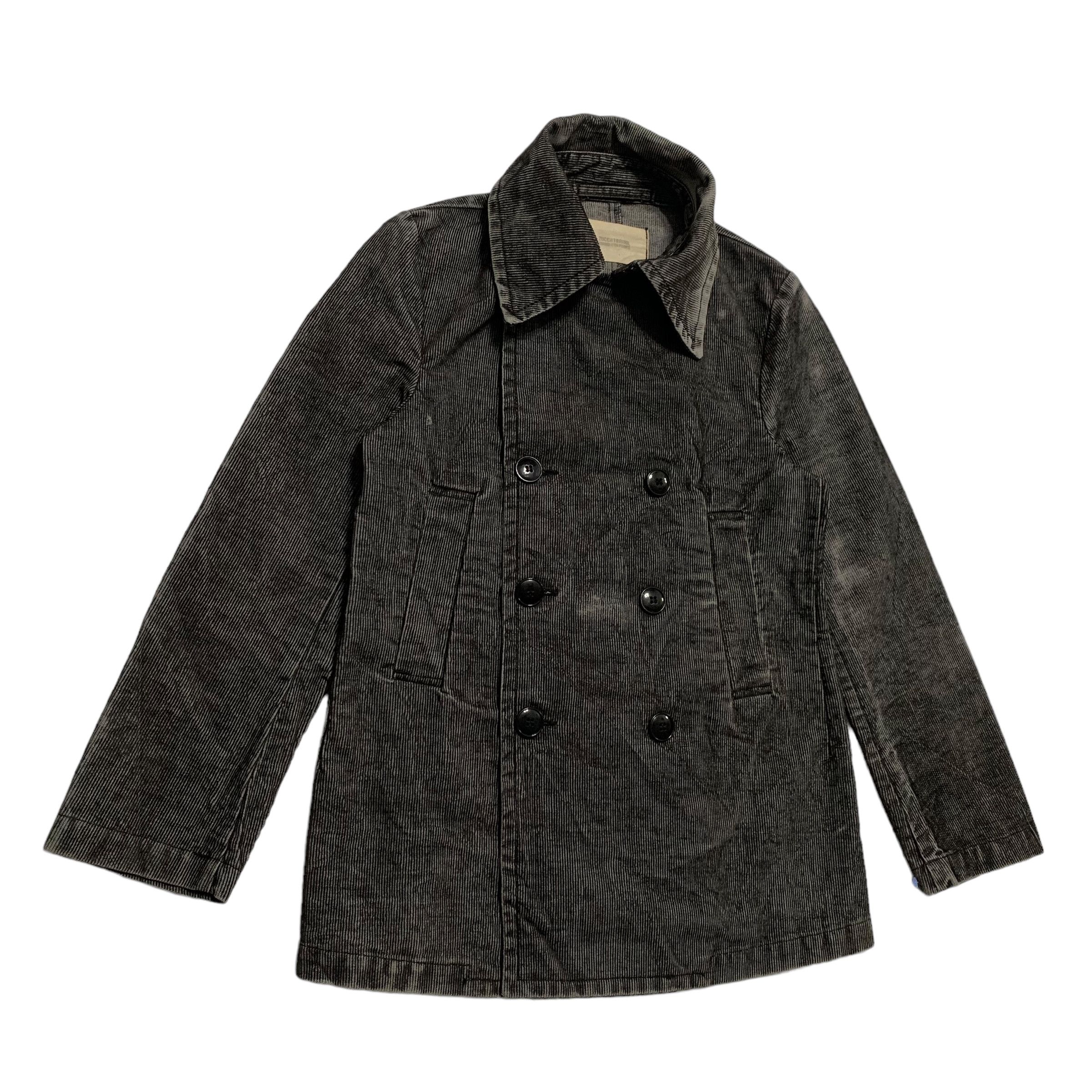 Zucca Zucca Double Breast Denim Coat Size US XS / EU 42 / 0 - 2 Thumbnail