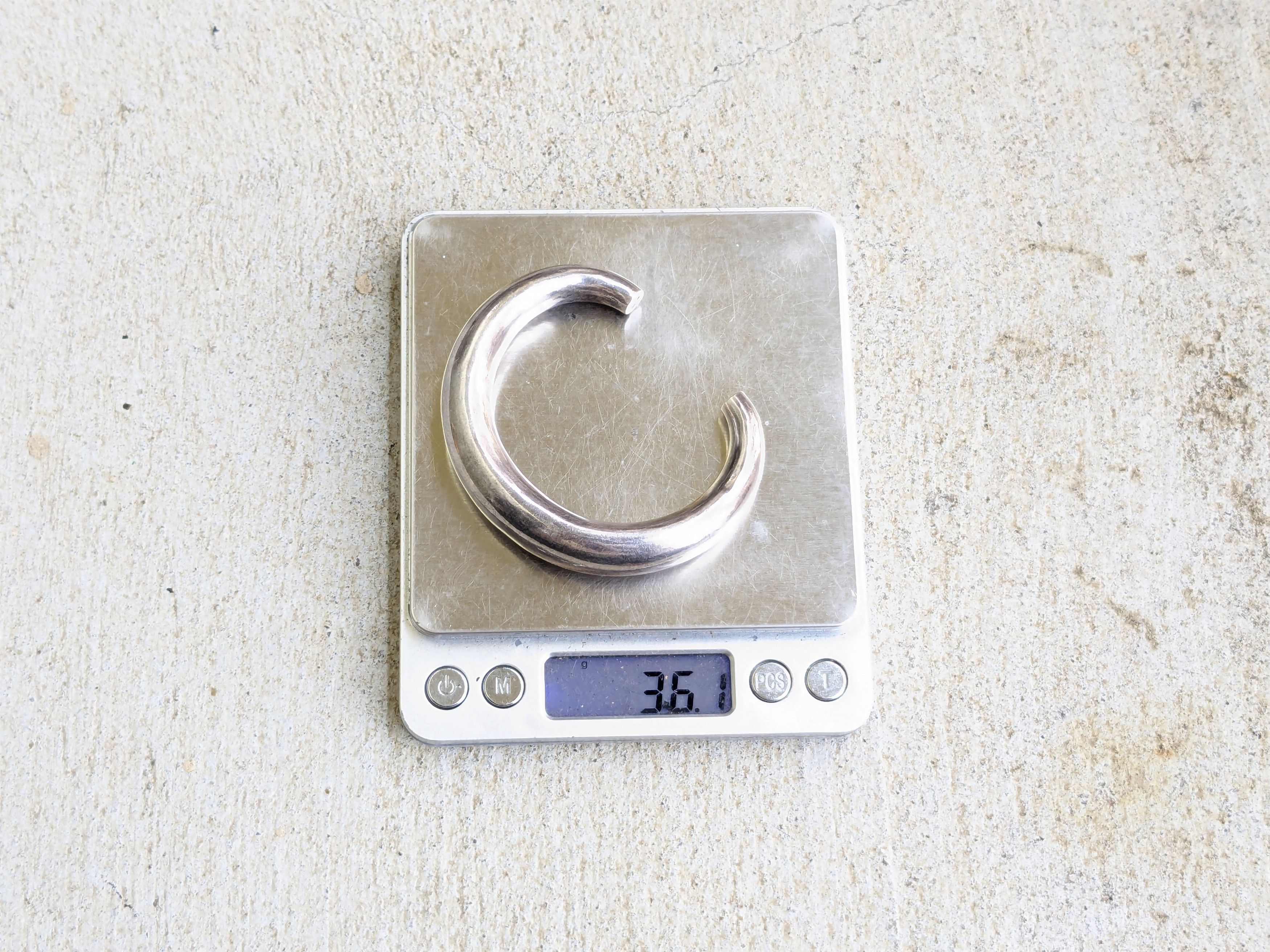 Other Vintage Sterling Silver Bracelet Hollow Puffy 5.25 Modern Size ONE SIZE - 14 Thumbnail