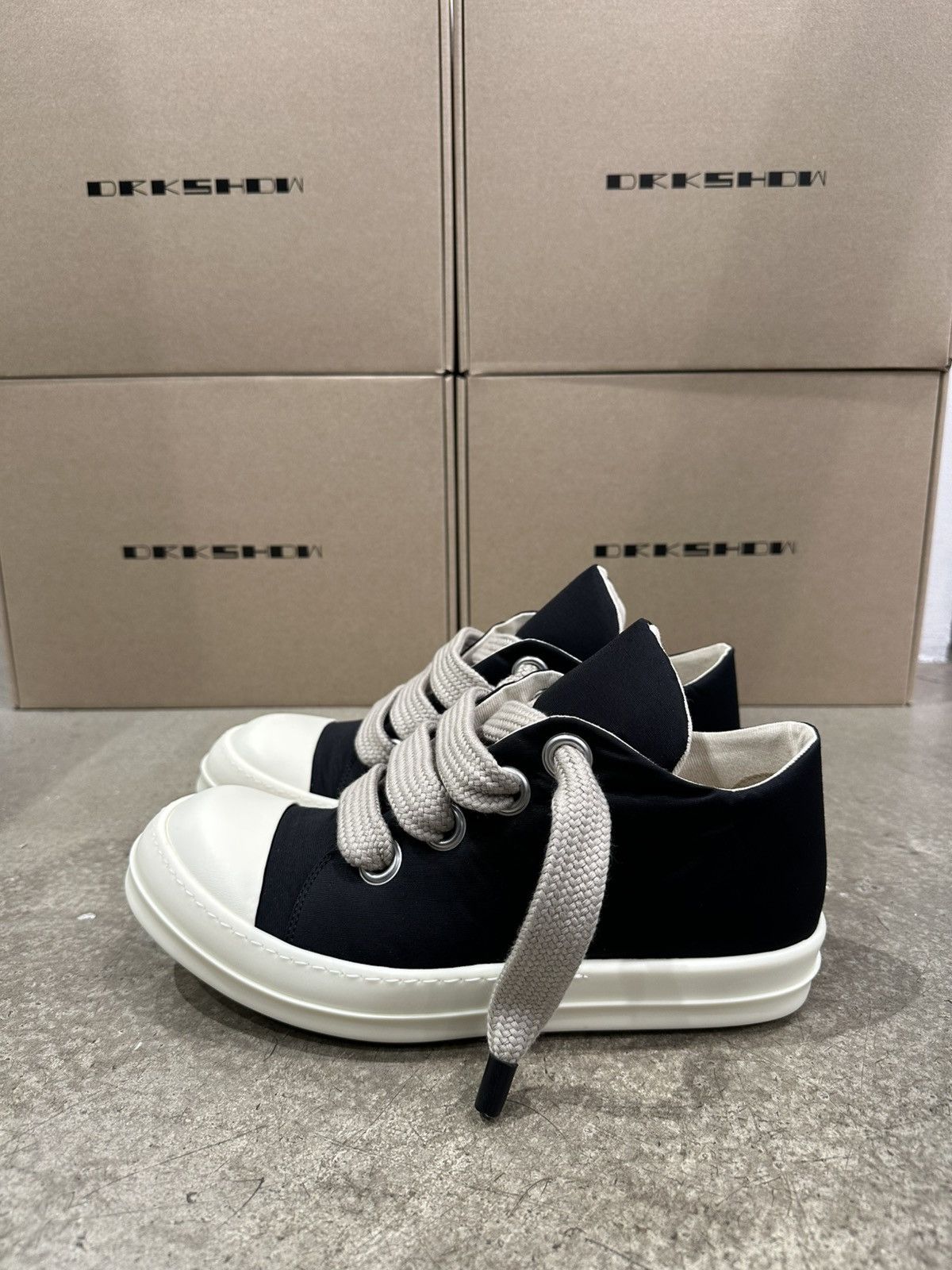 Rick Owens Drkshdw DRKSHDW JUMBO LACE NYLON Size US 9 / EU 42 - 3 Thumbnail