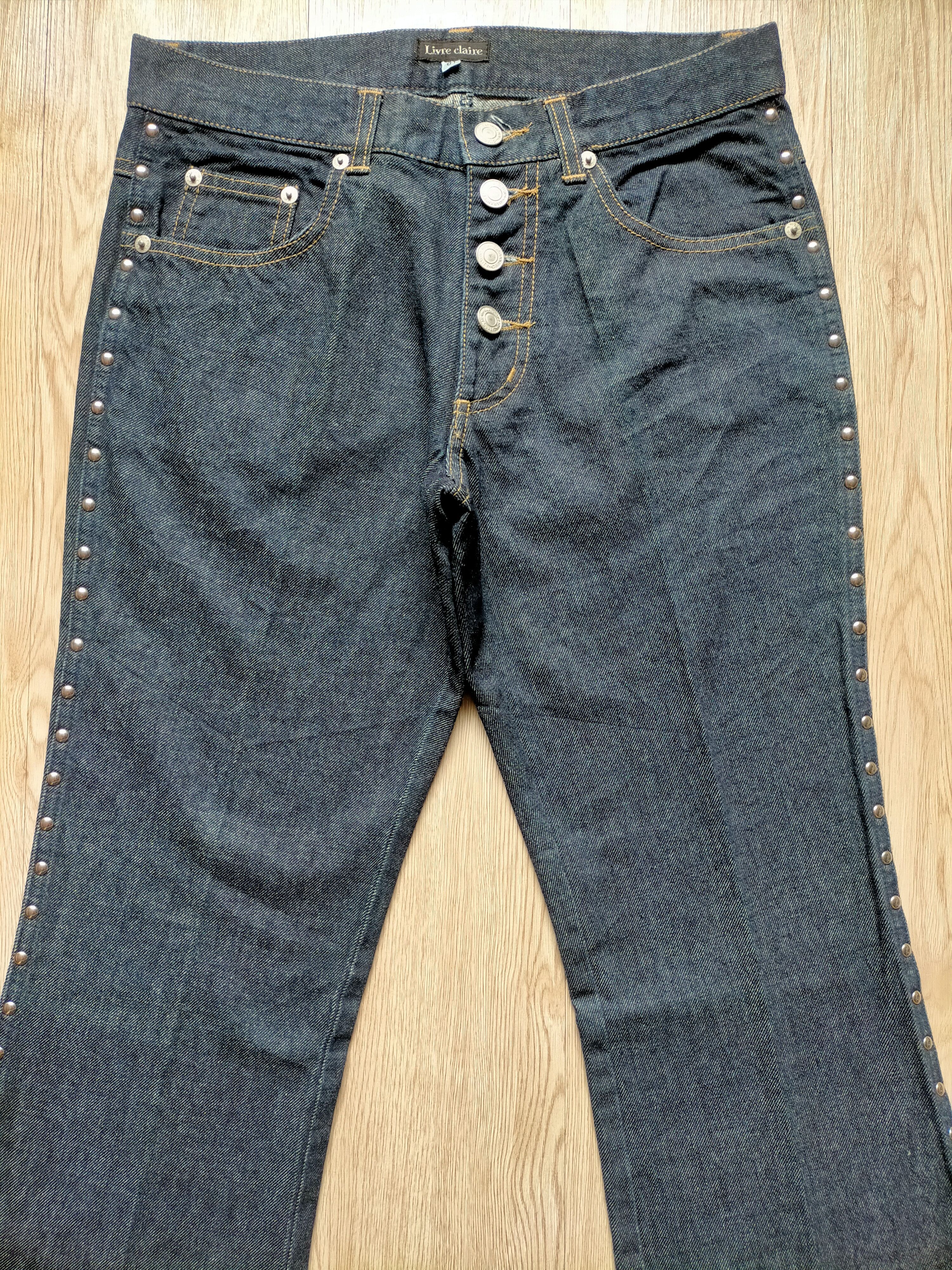 If Six Was Nine Flare Jeans Livre Claire Bell Bottom Boot cut denim Size US 29 - 6 Thumbnail
