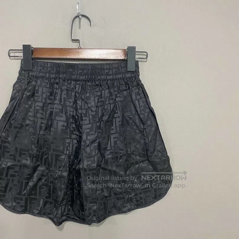 Fendi Fendi Double F Monogrammed Short Pants Size 24" / US 00 / IT 34 - 1 Thumbnail
