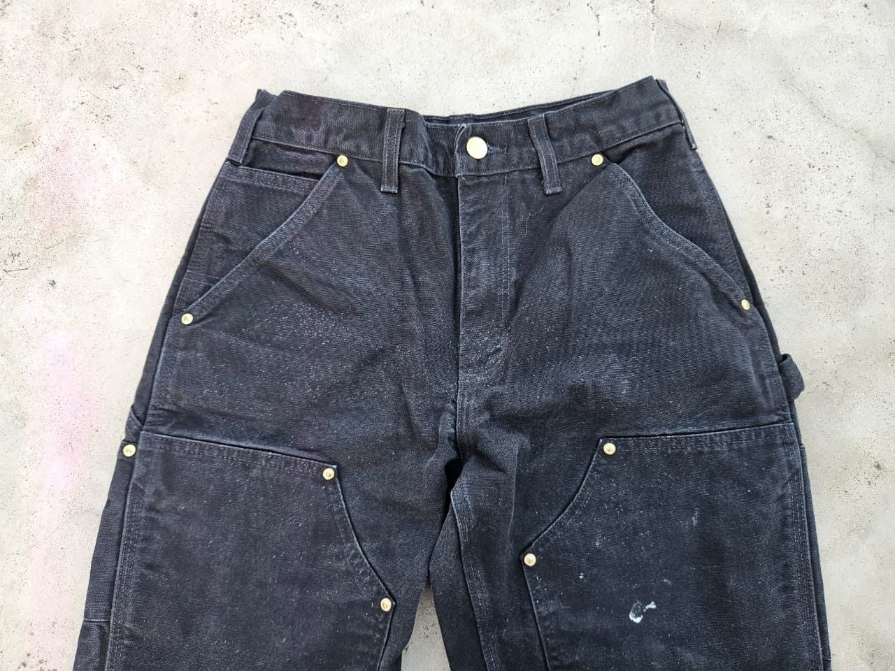 Carhartt vintage Carhartt double knee B01 BLK 28×30 Size US 28 / EU 44 - 2 Thumbnail