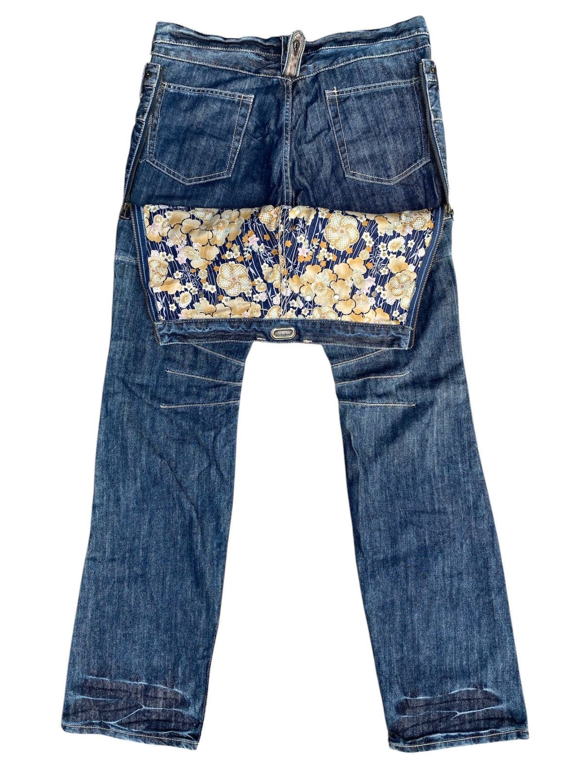 GOSTAR DE FUGA 🔥 PPFM POCKETS DOUBLE LAYER WAIST BUCKLE BACK Size US 34 / EU 50 - 1 Thumbnail