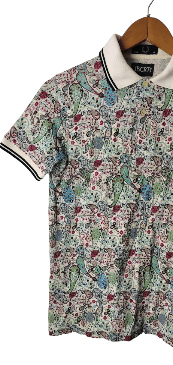 Fred Perry FRED PERRY LIBERTY LIMITED PAISLEY TEE Size US S / EU 44-46 / 1 - 3 Thumbnail
