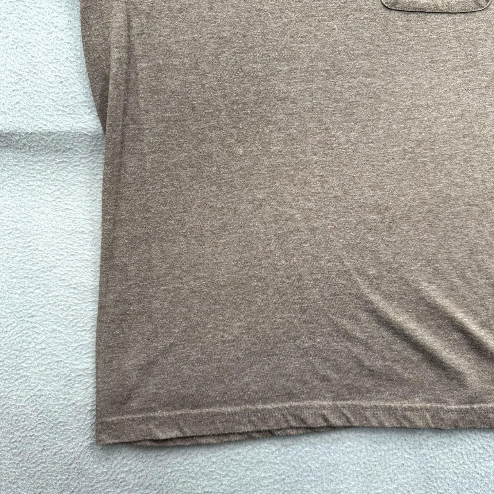 Vintage Howler Bros Mens Medium Brown Pocket Heed The Call Graphic Tee Tagless Shirt Size US M / EU 48-50 / 2 - 6 Thumbnail