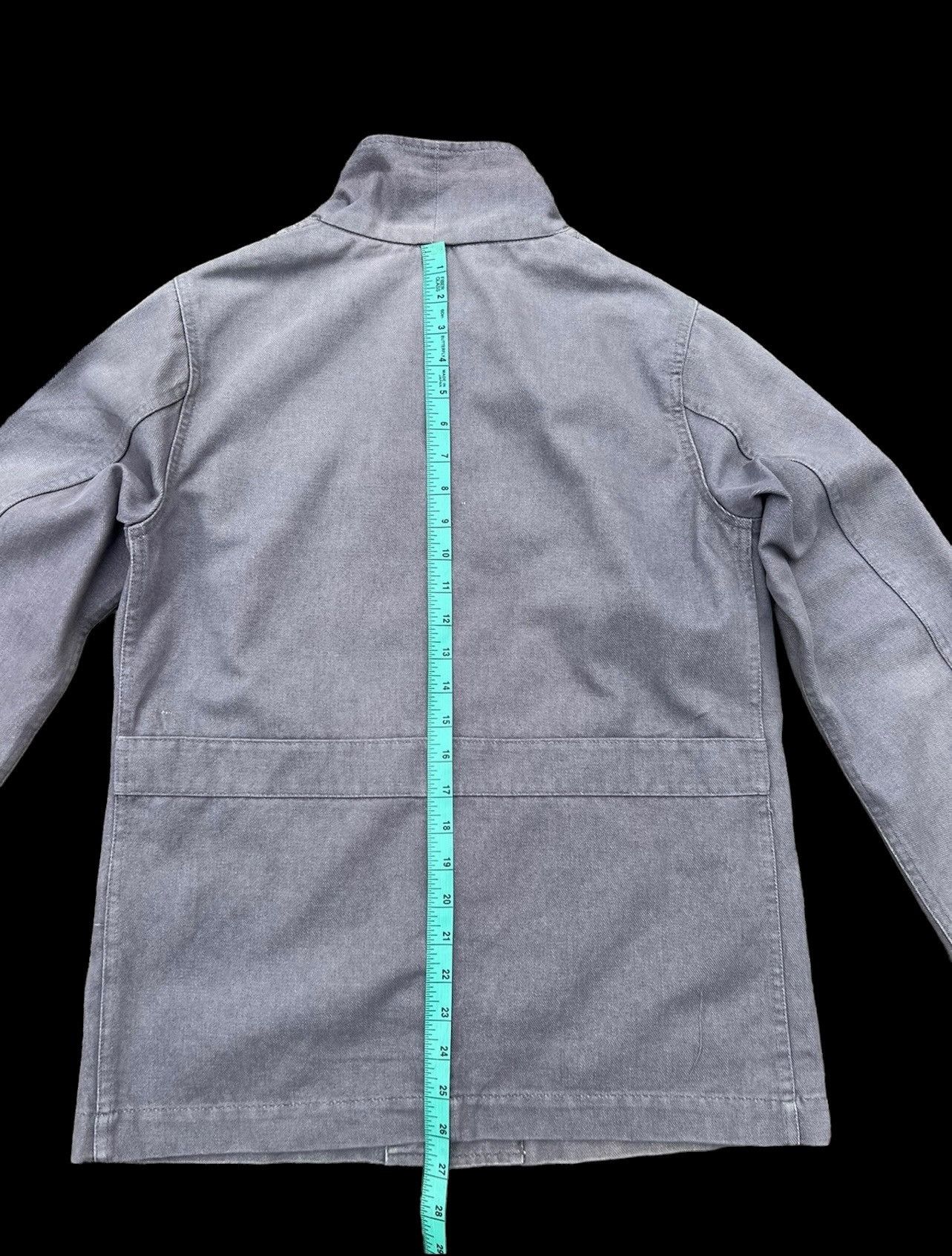 Danton Vintage Danton France Sun Fade Grey Nehru Collar Work Jacket Size US M / EU 48-50 / 2 - 5 Thumbnail