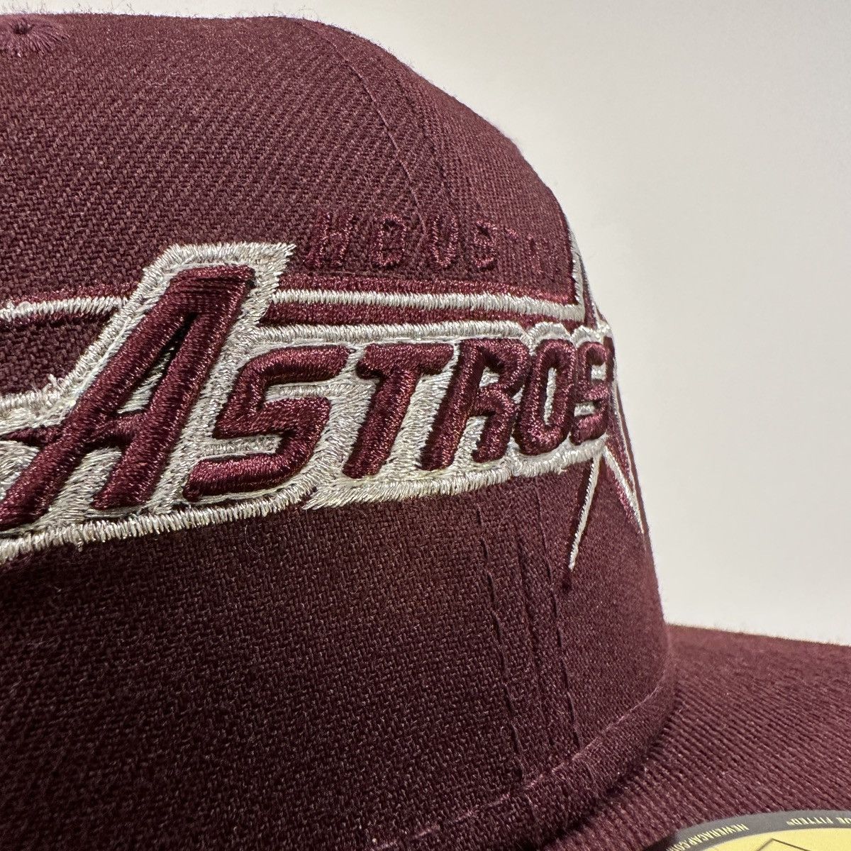 New Era New Era Houston ASTROS Script Burgundy “Selena” Size 7 3/8 Size ONE SIZE - 2 Thumbnail