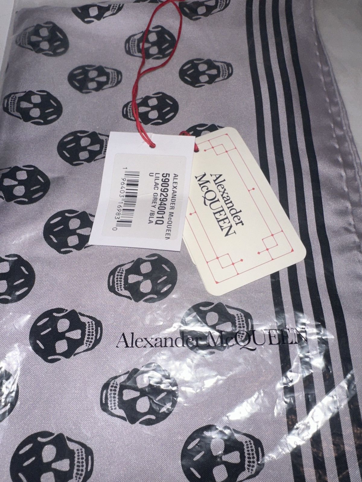 Alexander McQueen Alexander Mcqueen Silk Shawl Size ONE SIZE - 1 Thumbnail