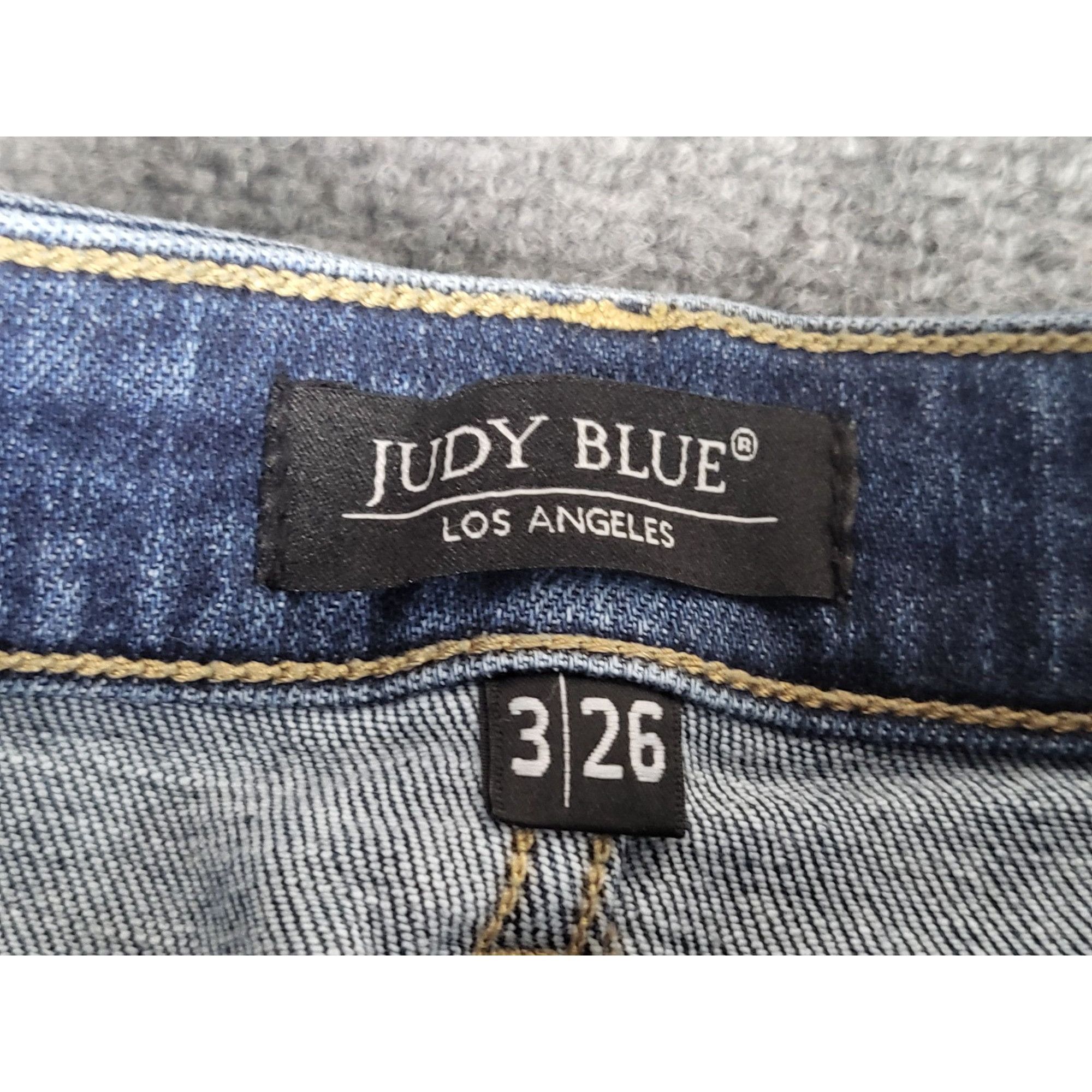 Judy Blue Judy Blue Los Angeles Jeans Women Sz 3/26 Boyfriend Fit Dist Size 26" / US 2 / IT 38 - 6 Thumbnail