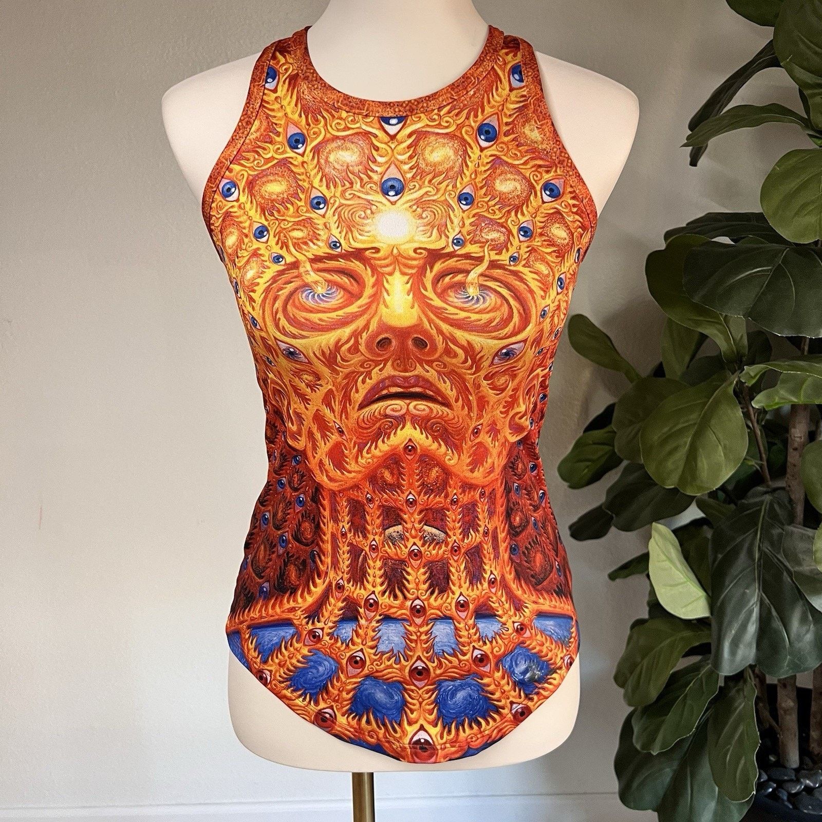 Other NWOT Alex Grey Chapel of Sacred Mirrors CoSM Oversoul Size S / US 4 / IT 40 - 1 Thumbnail