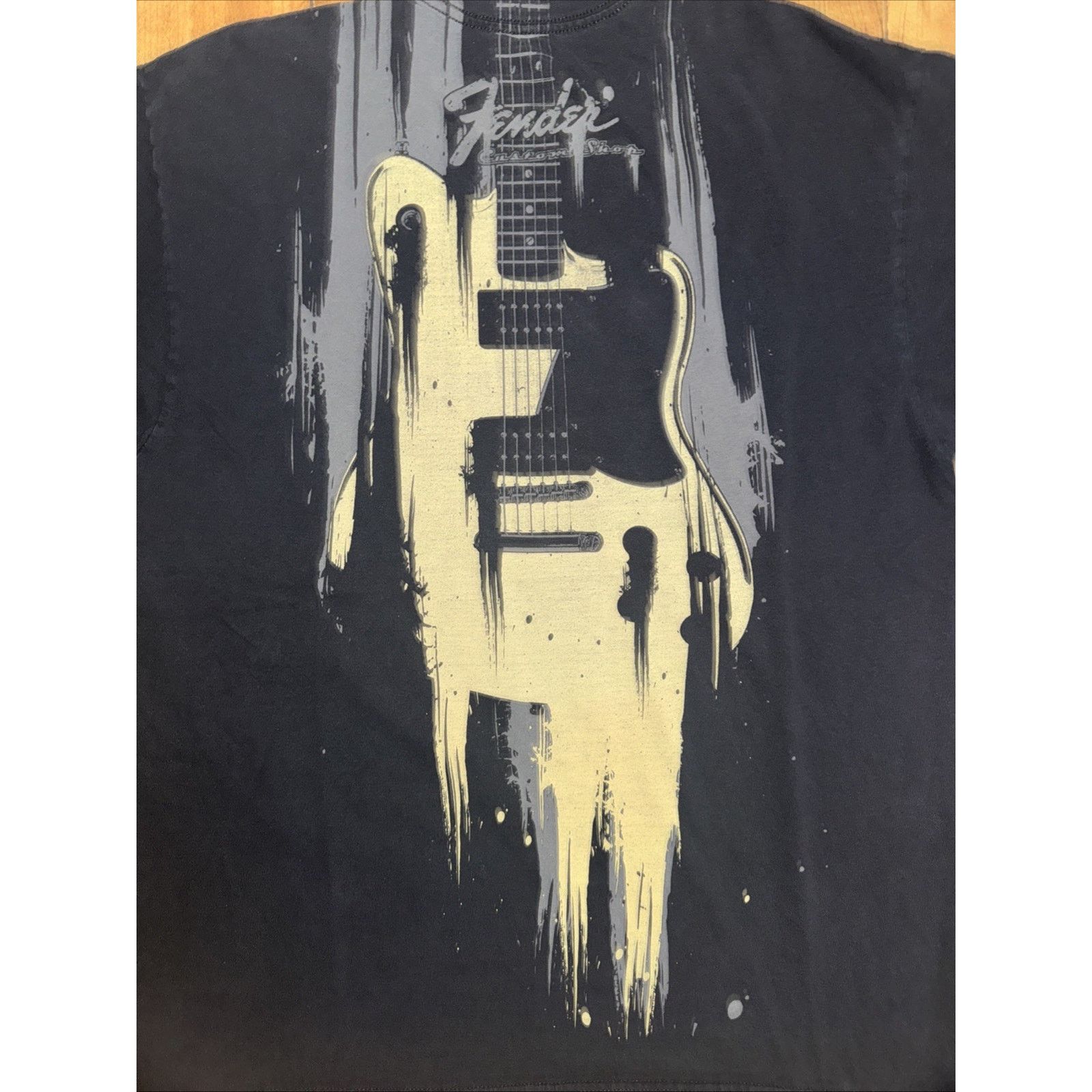 Fender Fender Guitar Graphic T-Shirt XL Black 22x29 Rock Music Tee Size US XL / EU 56 / 4 - 2 Thumbnail
